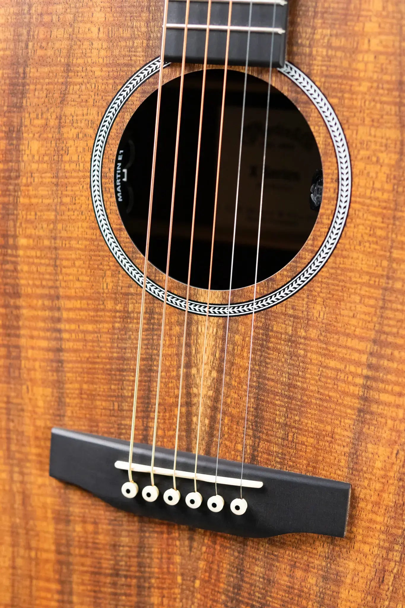 Martin D-X1E Dreadnought Acoustic/Electric Guitar - Koa with Gig Bag