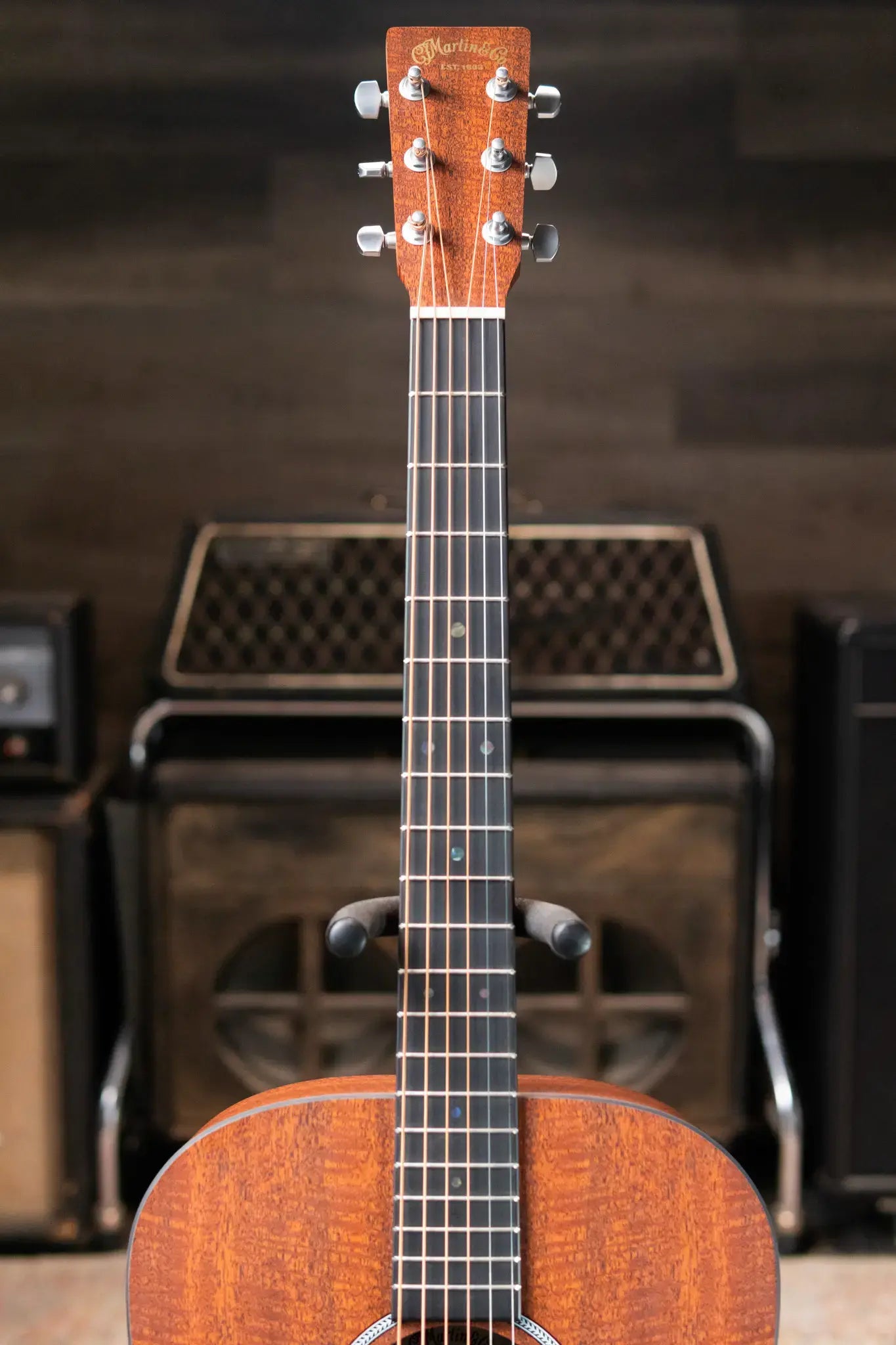 Martin D-X1E Dreadnought Acoustic/Electric Guitar - Mahogany with Gig Bag