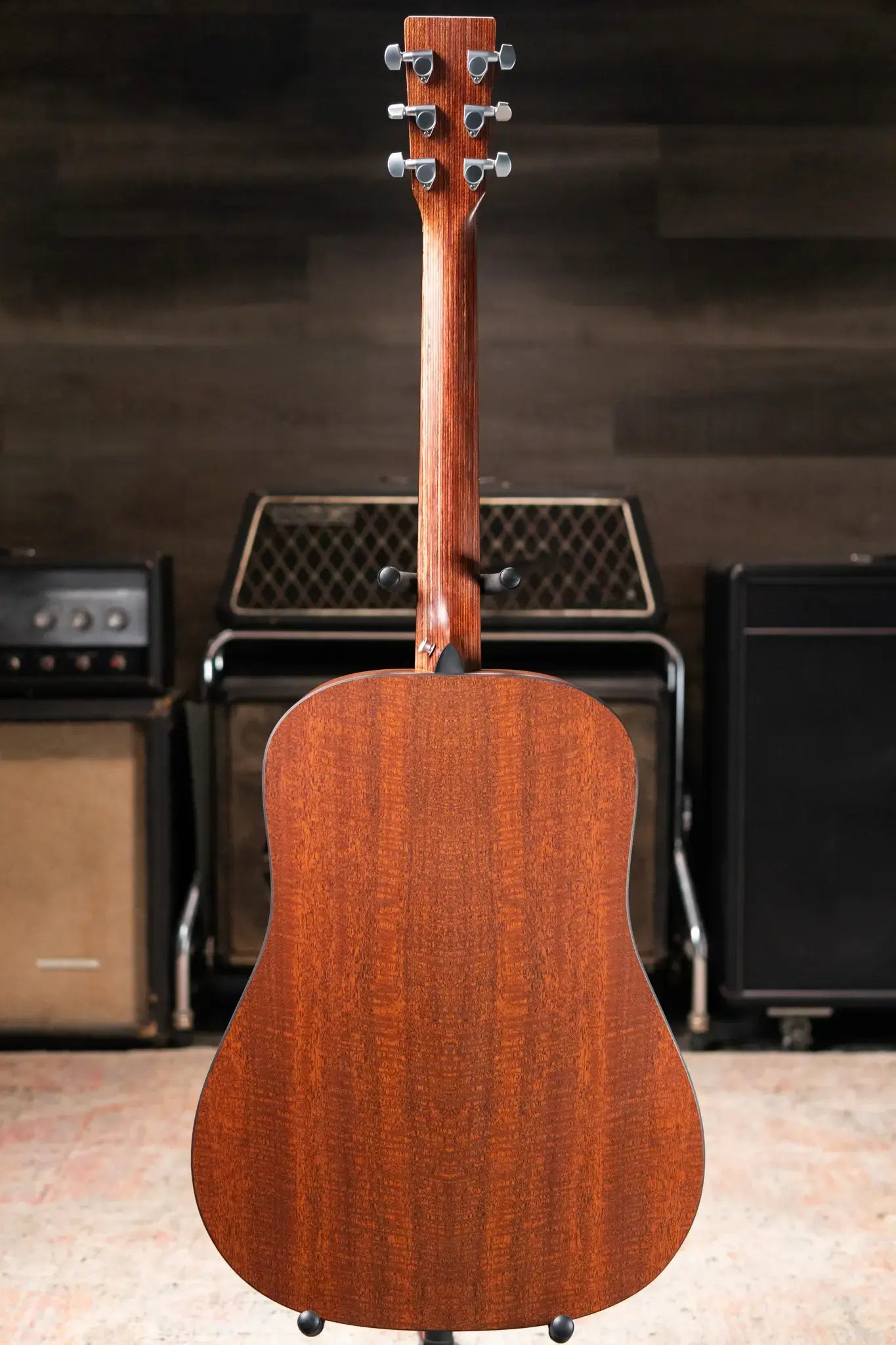 Martin D-X1E Dreadnought Acoustic/Electric Guitar - Mahogany with Gig Bag