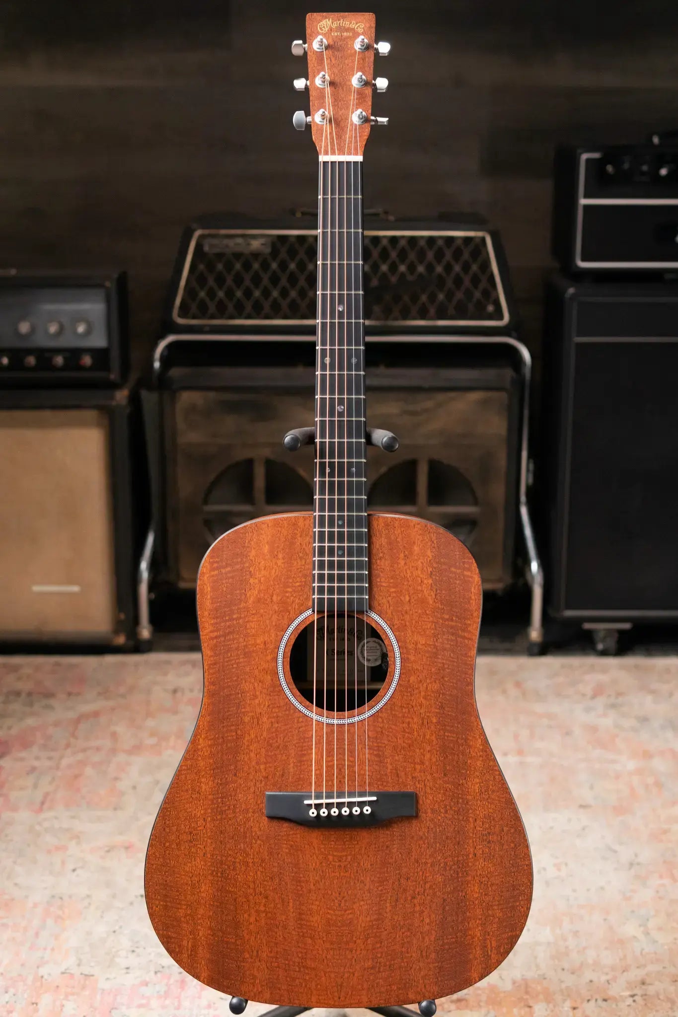 Martin D-X1e Acoustic/Electric Guitar - Natural with Gig Bag - Used
