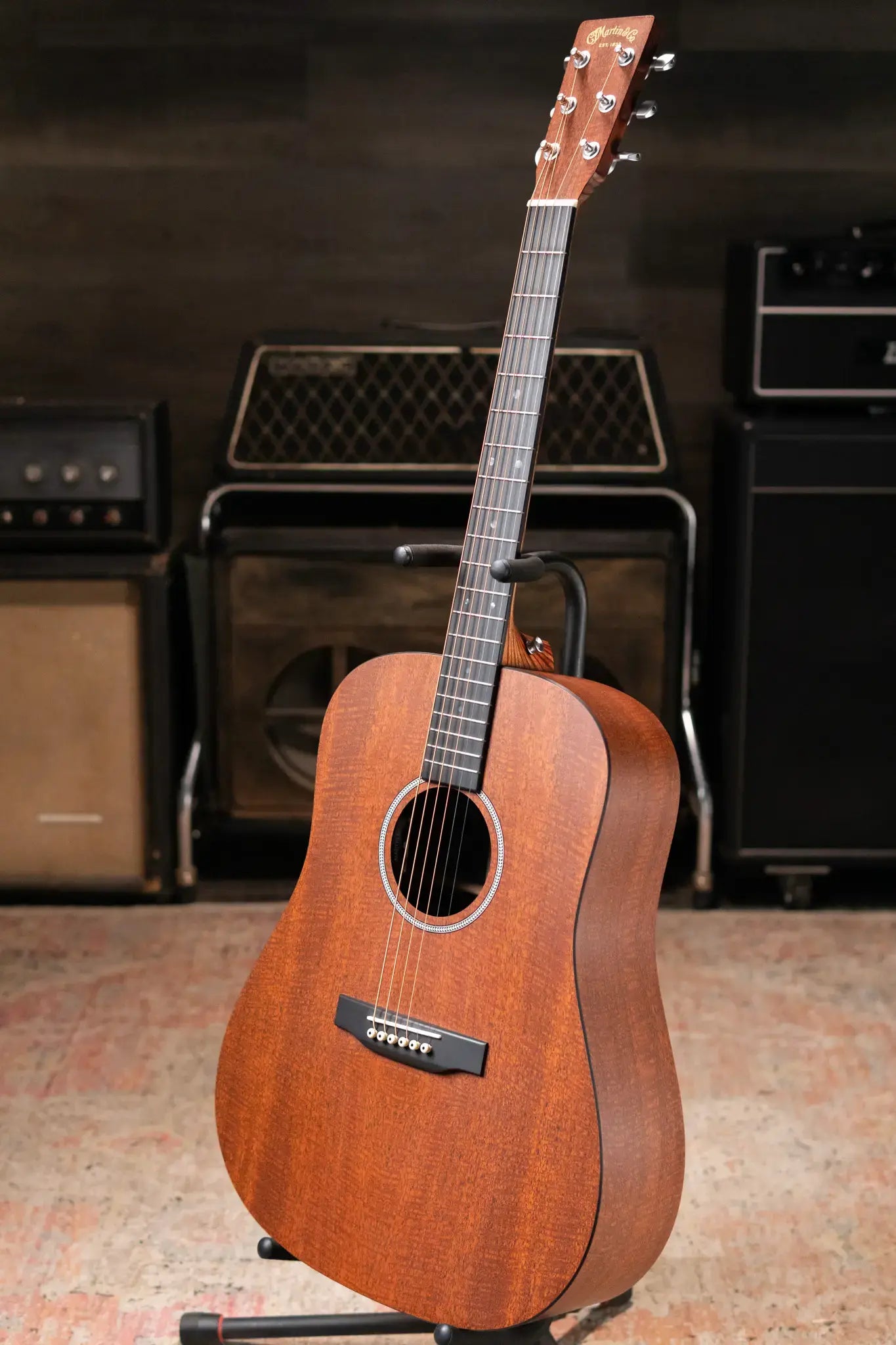 Martin D-X1e Acoustic/Electric Guitar - Natural with Gig Bag - Used