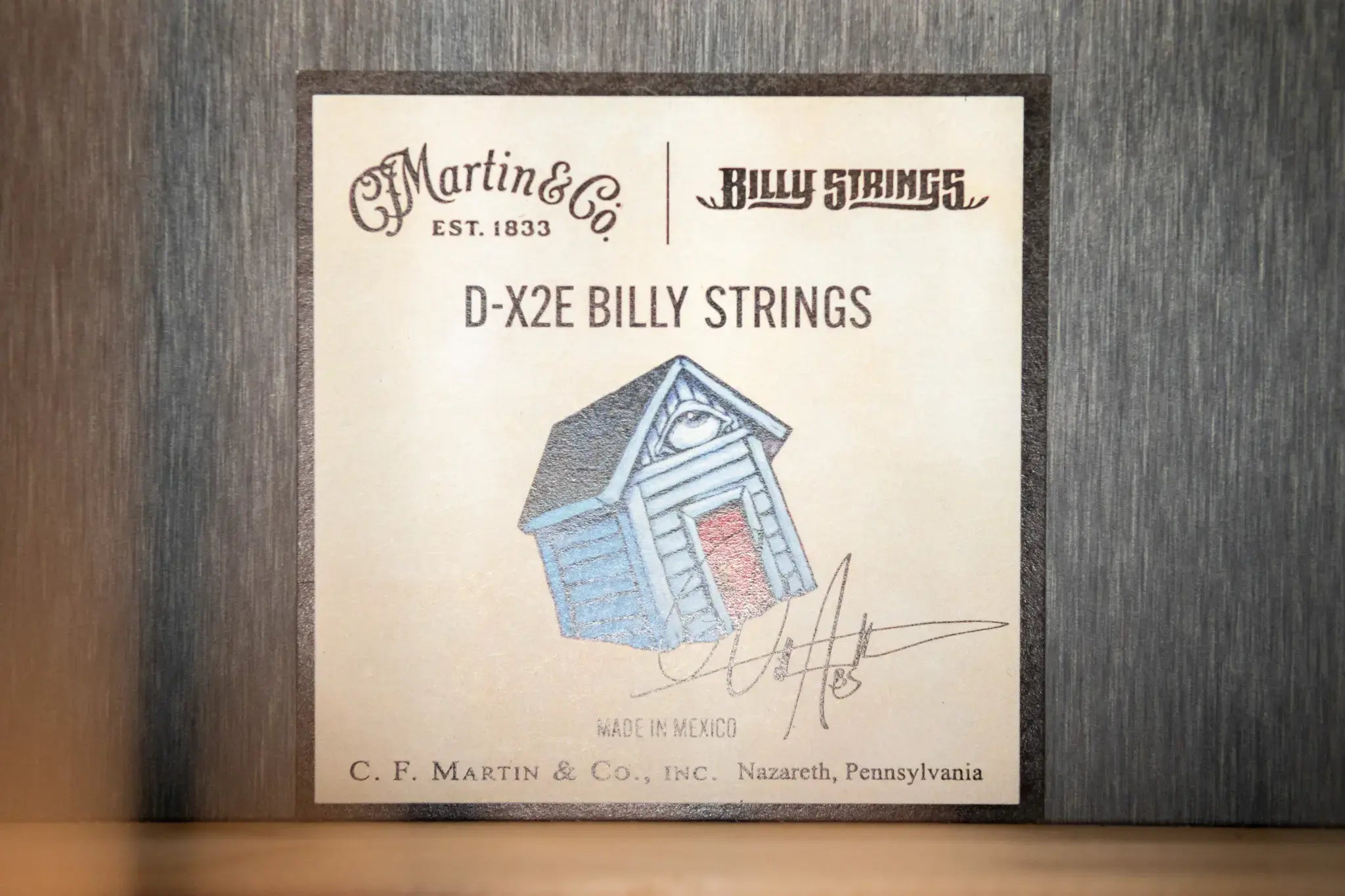 Martin D-X2E Billy Strings Signature Acoustic/Electric Guitar with Gig Bag