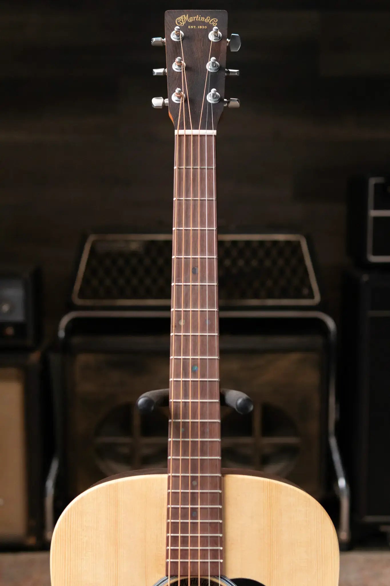 Martin D-X2E Dreadnought Acoustic/Electric Guitar - Brazilian Rosewood HPL with Gig Bag