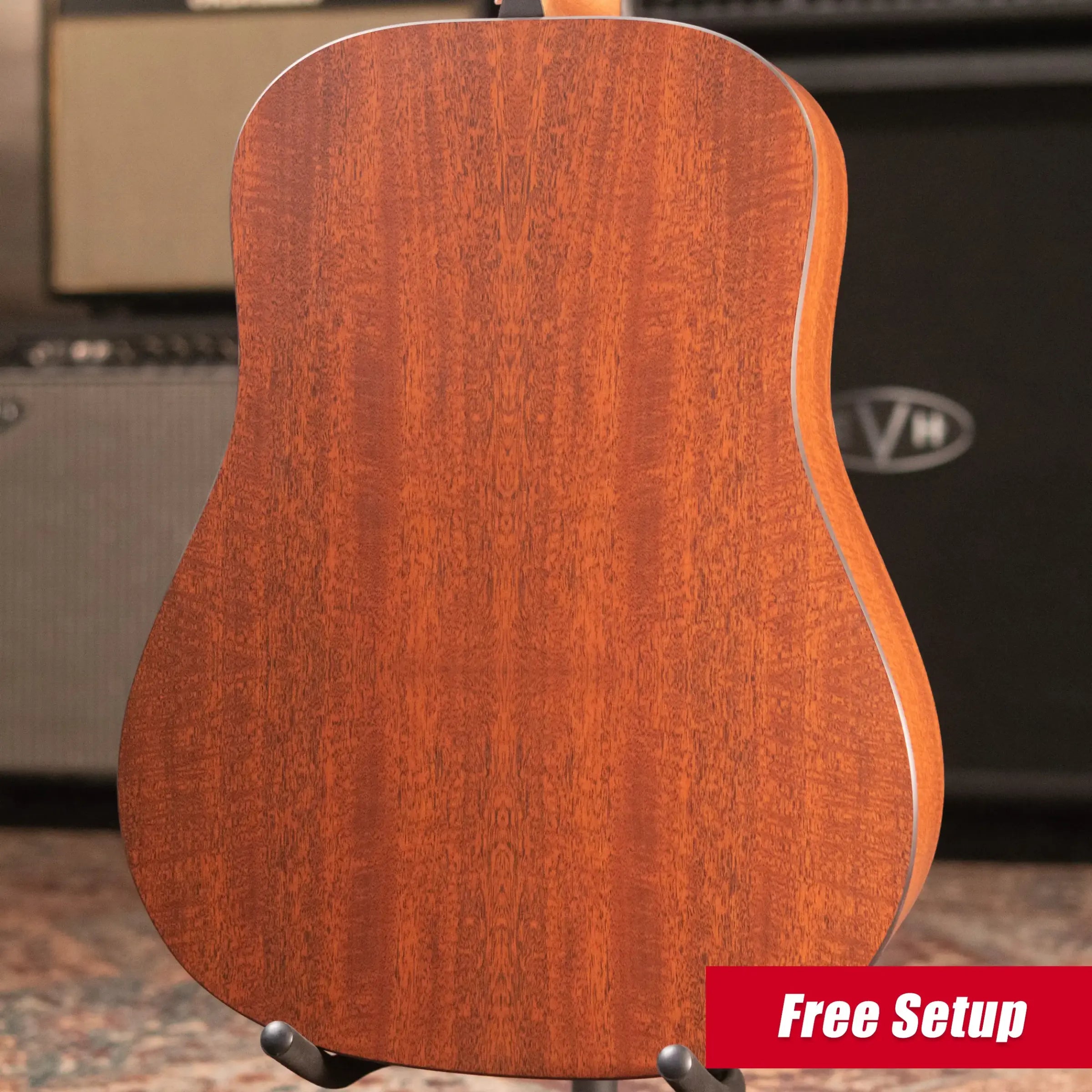 Martin D-X2E Mahogany Acoustic/Electric Guitar with Gig Bag