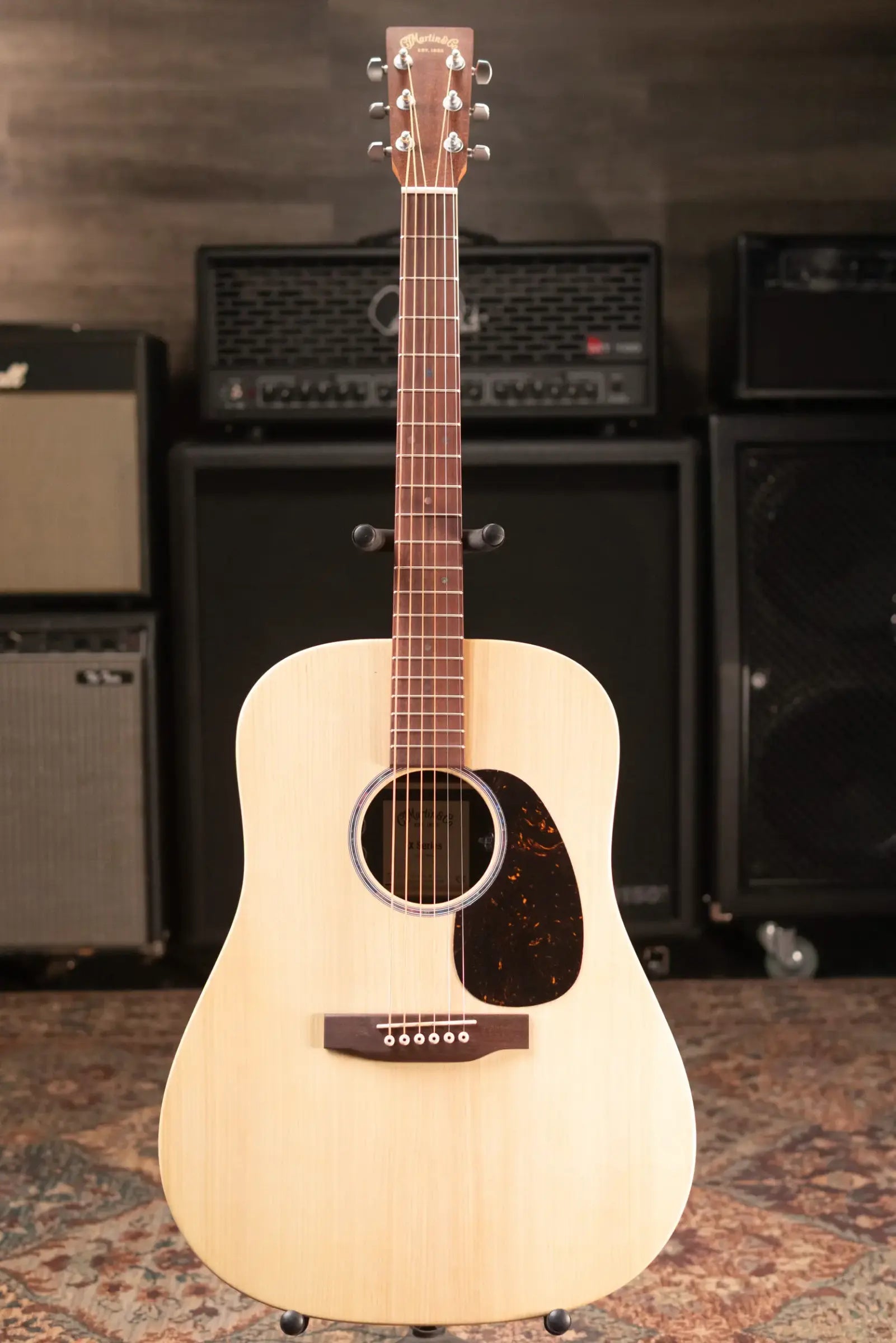 Martin D-X2E Mahogany Acoustic/Electric Guitar with Gig Bag