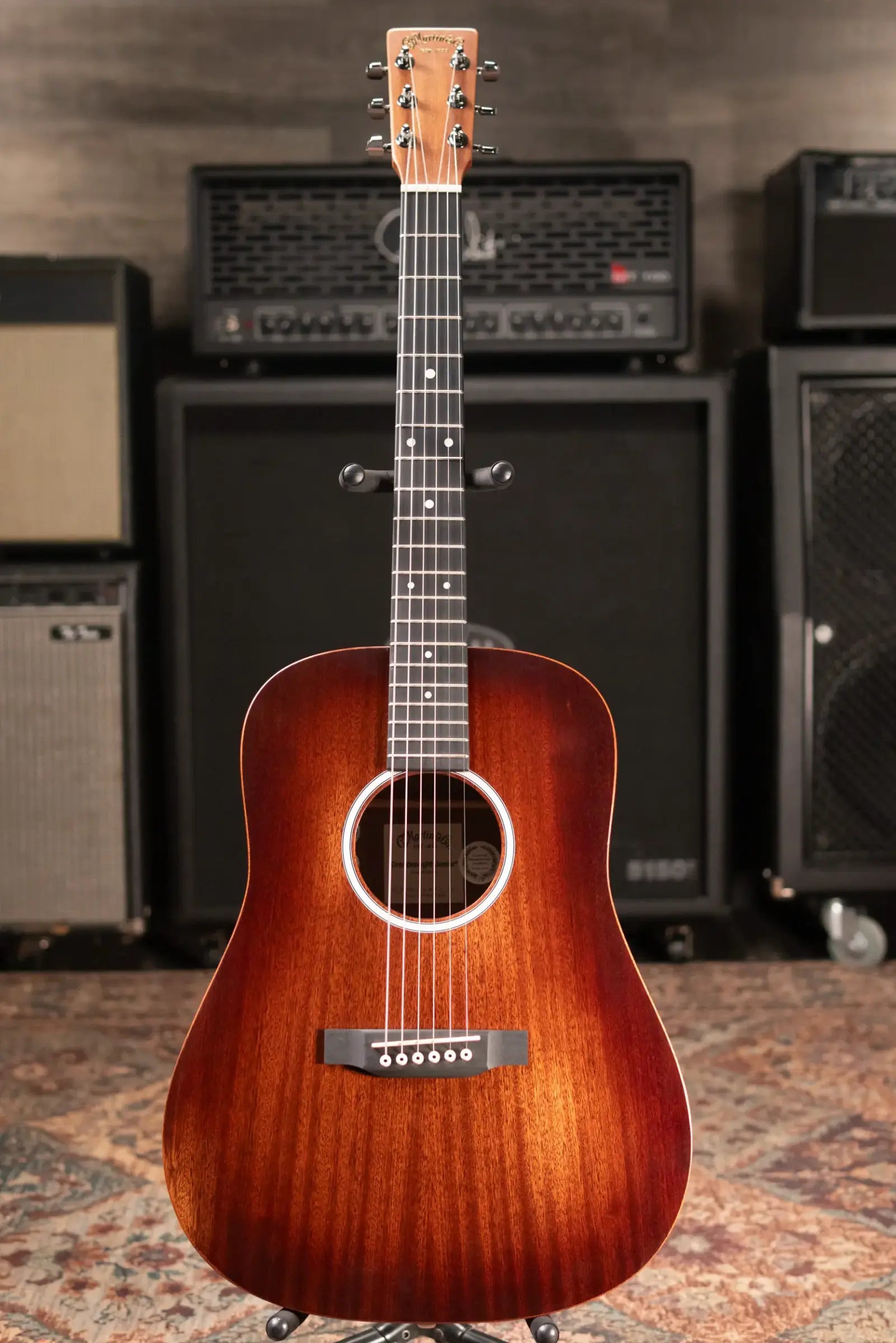 Martin Dreadnought Junior Acoustic/Electric Guitar with Gig Bag - Used