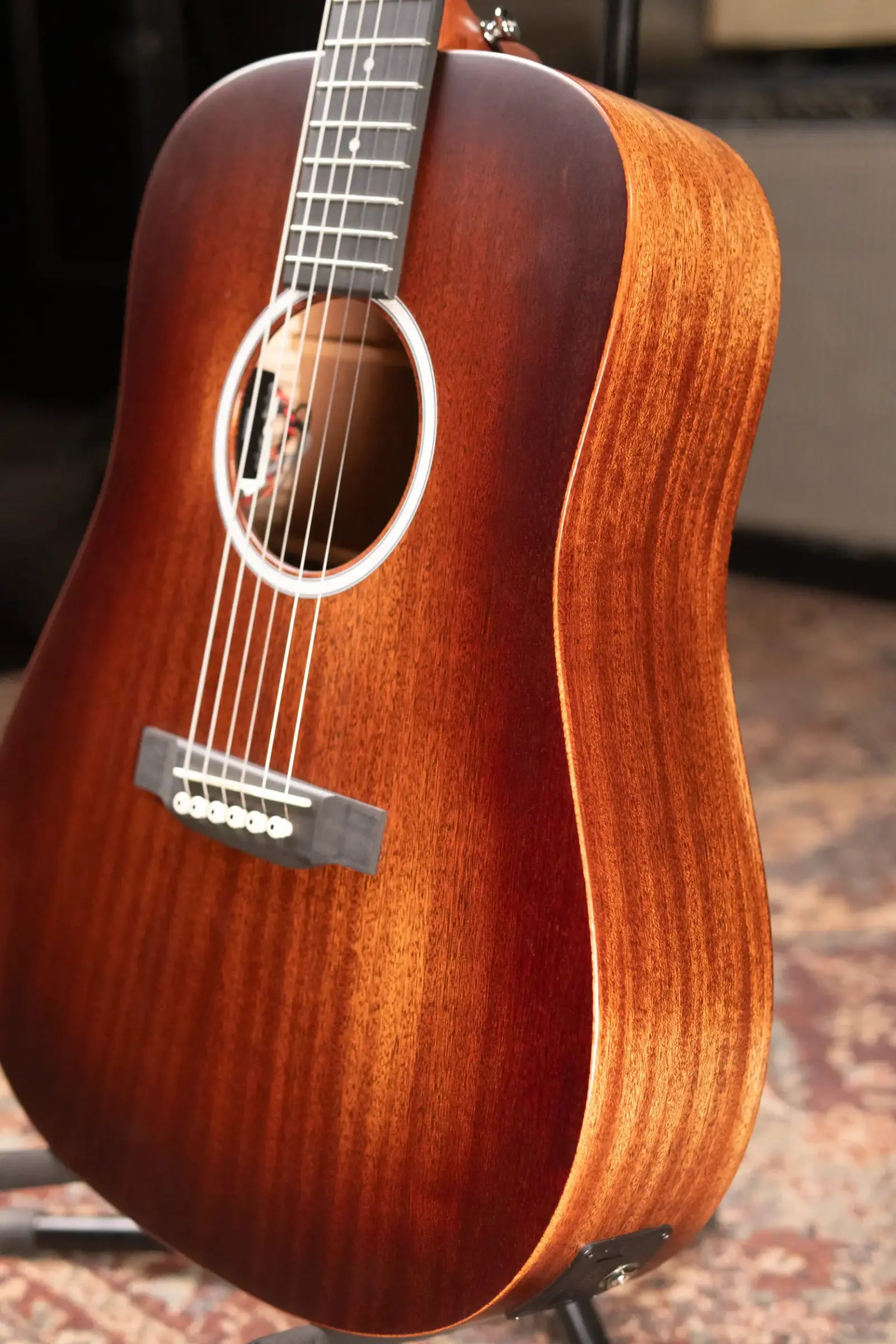 Martin Dreadnought Junior Acoustic/Electric Guitar with Gig Bag - Used