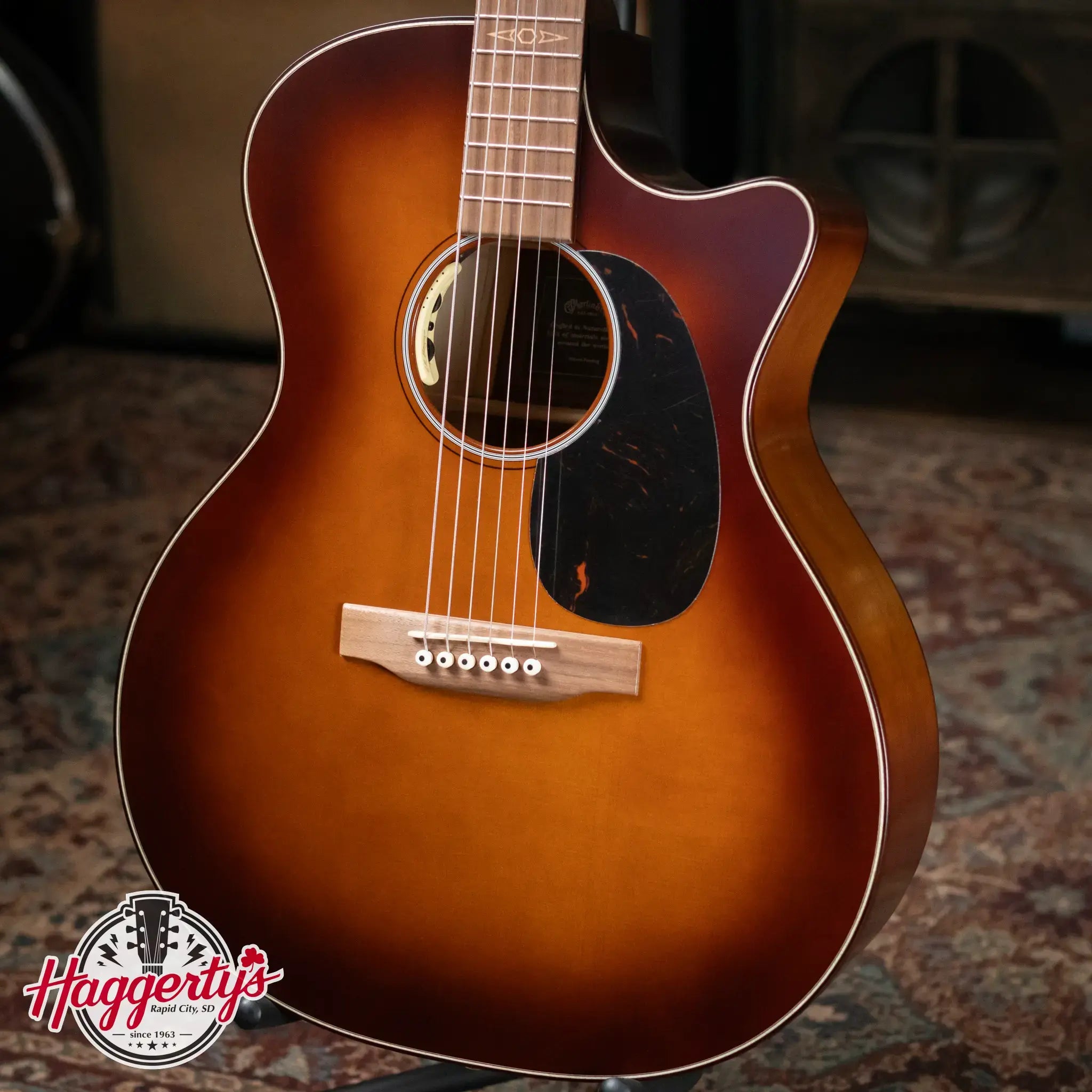 Martin GPCE Inception Maple Acoustic/Electric Guitar with Hardshell Case