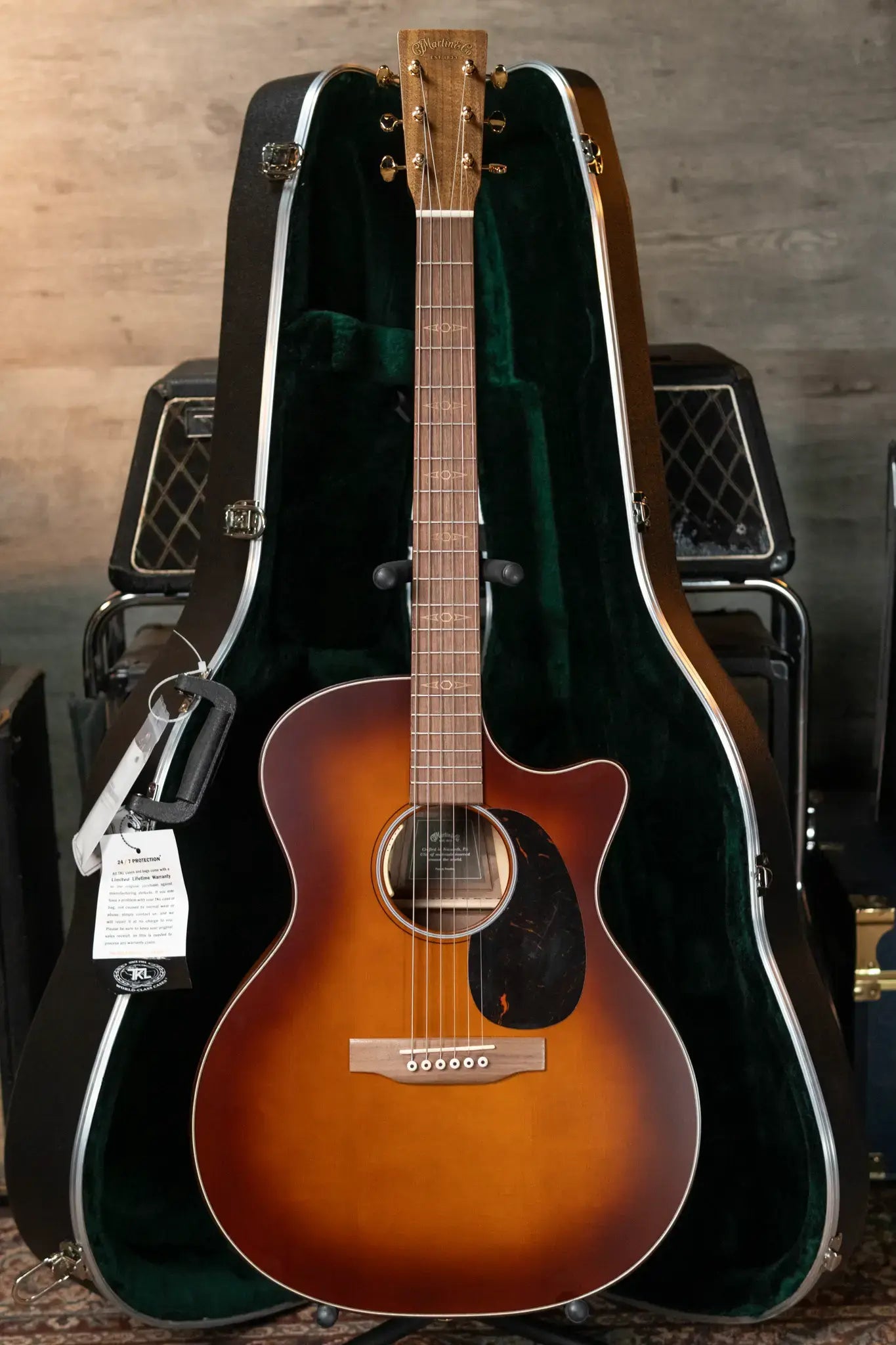 Martin GPCE Inception Maple Acoustic/Electric Guitar with Hardshell Case