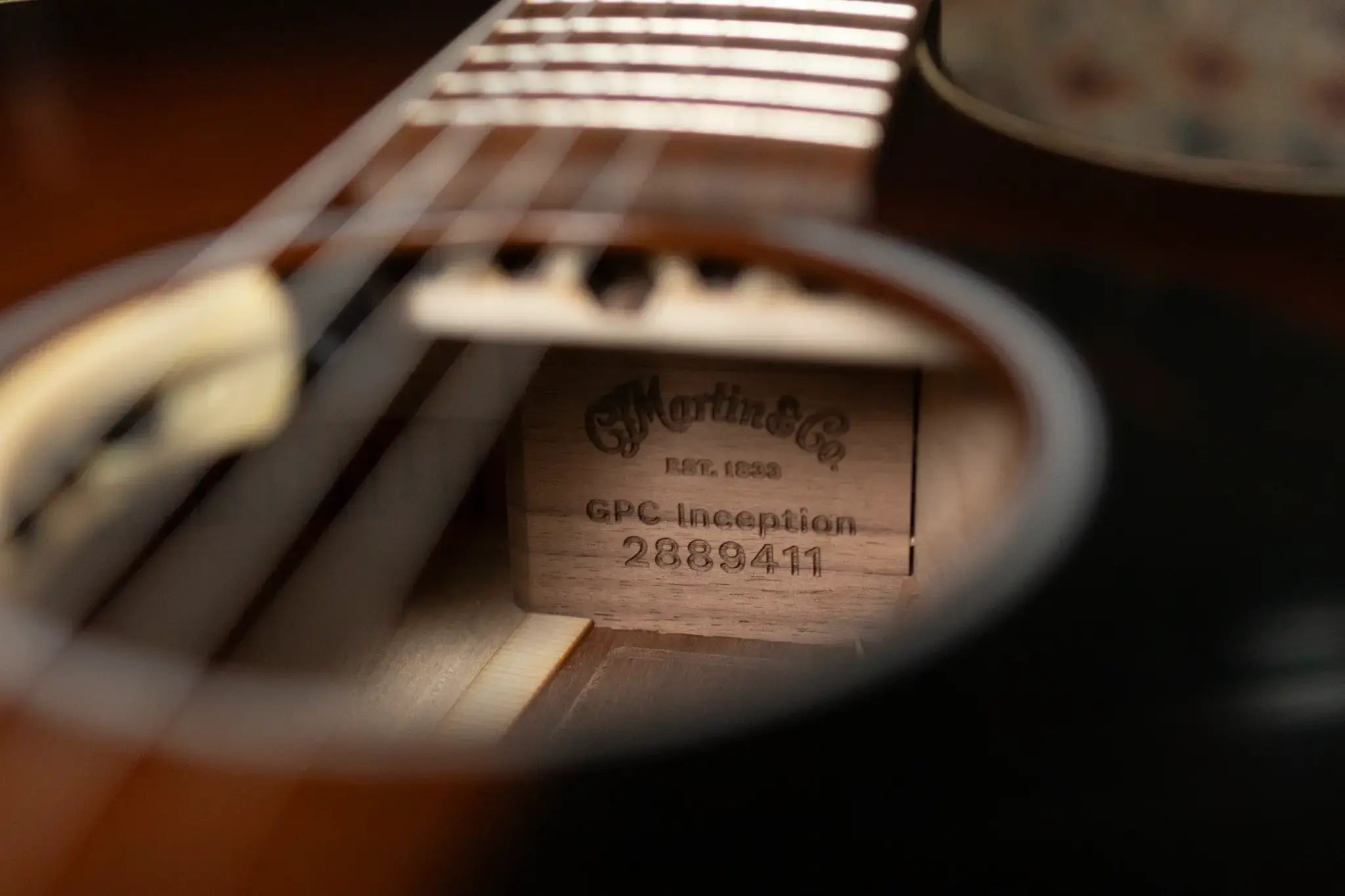 Martin GPCE Inception Maple Acoustic/Electric Guitar with Hardshell Case