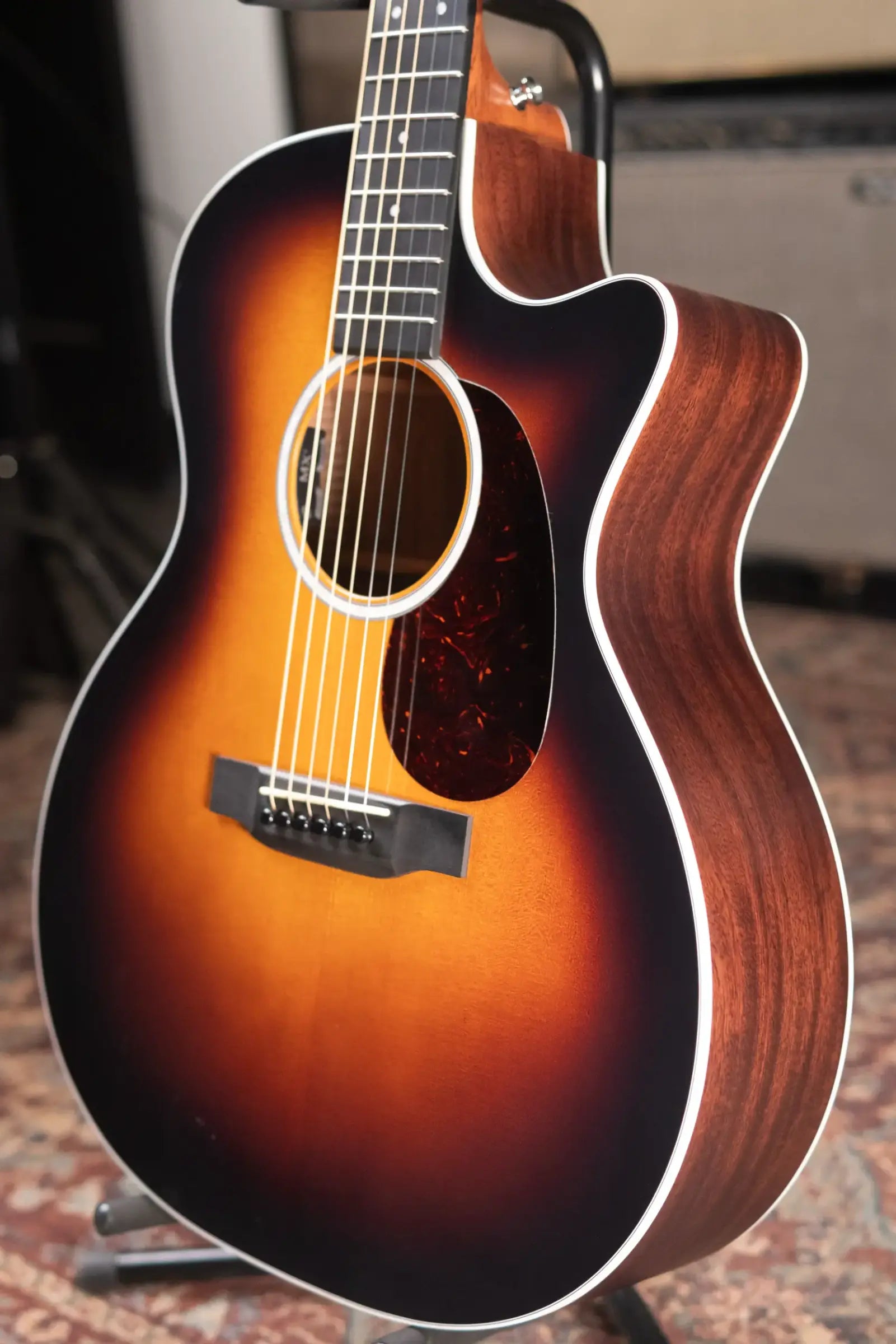 Martin GPC-13E Road Series Burst Acoustic/Electric Guitar with Gig Bag - Used