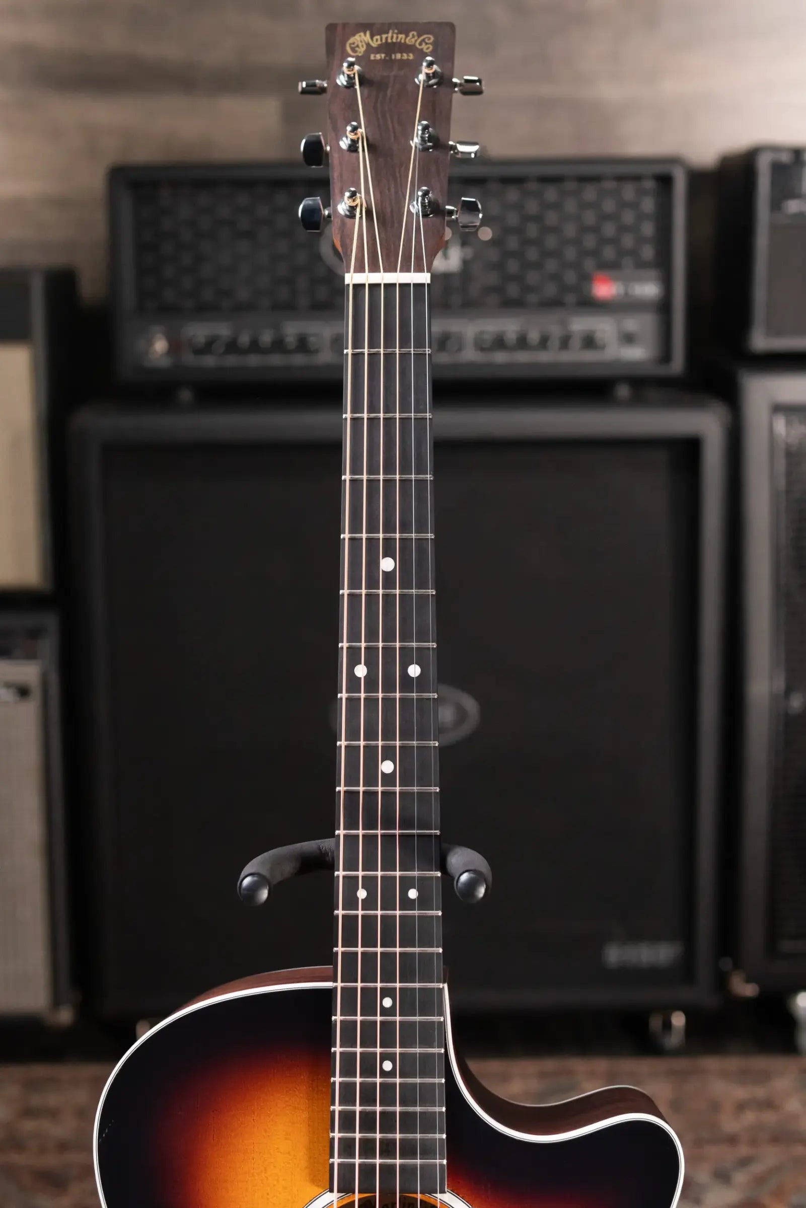 Martin GPC-13E Road Series Burst Acoustic/Electric Guitar with Gig Bag - Used