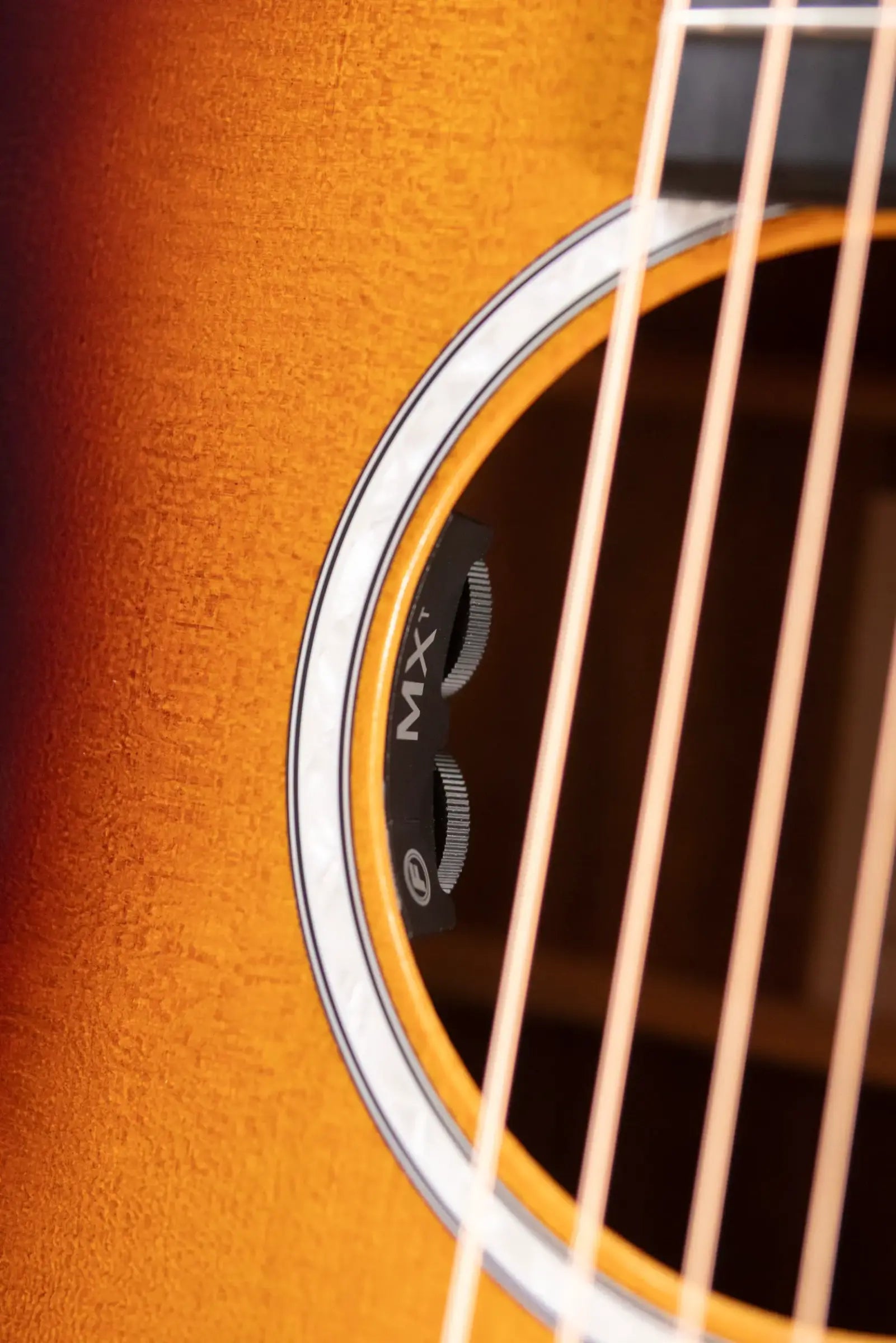 Martin GPC-13E Road Series Burst Acoustic/Electric Guitar with Gig Bag - Used