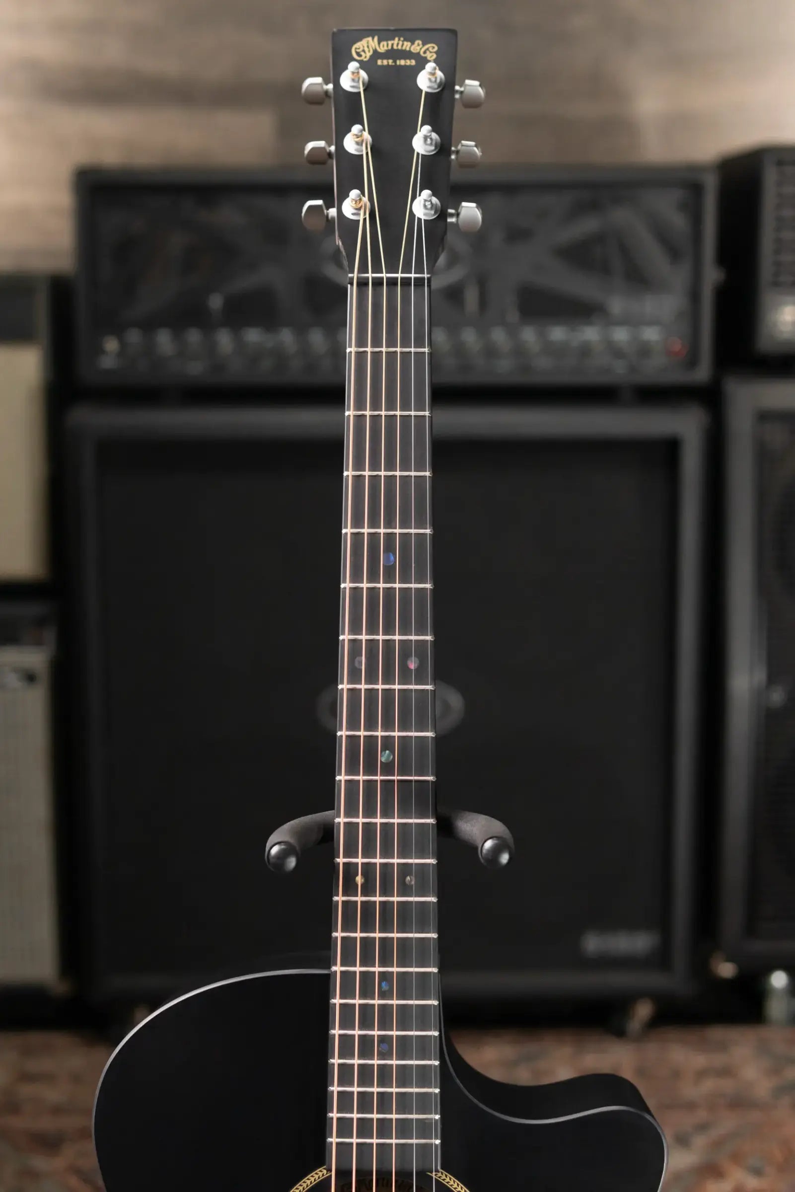 Martin GPC-X1E Acoustic/Electric Guitar - Black with Gig Bag