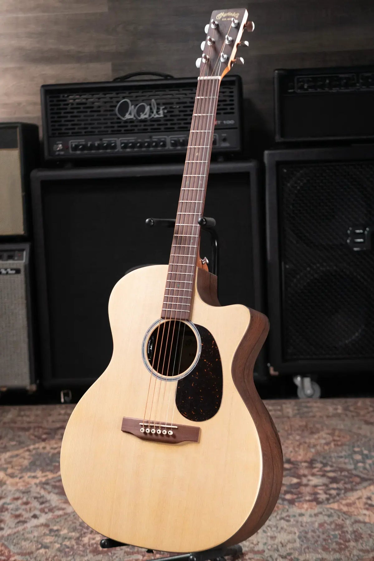 Martin GPC-X2E Acoustic/Electric Guitar - Cocobolo with Gig Bag - Demo