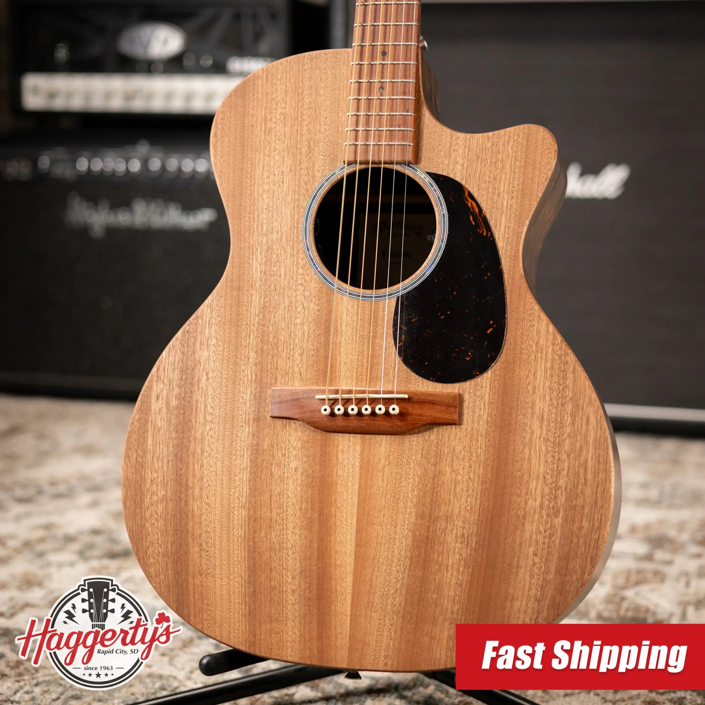 Martin GPC-X2E Ziricote Grand Performance Acoustic/Electric Guitar with Softshell Gig Bag