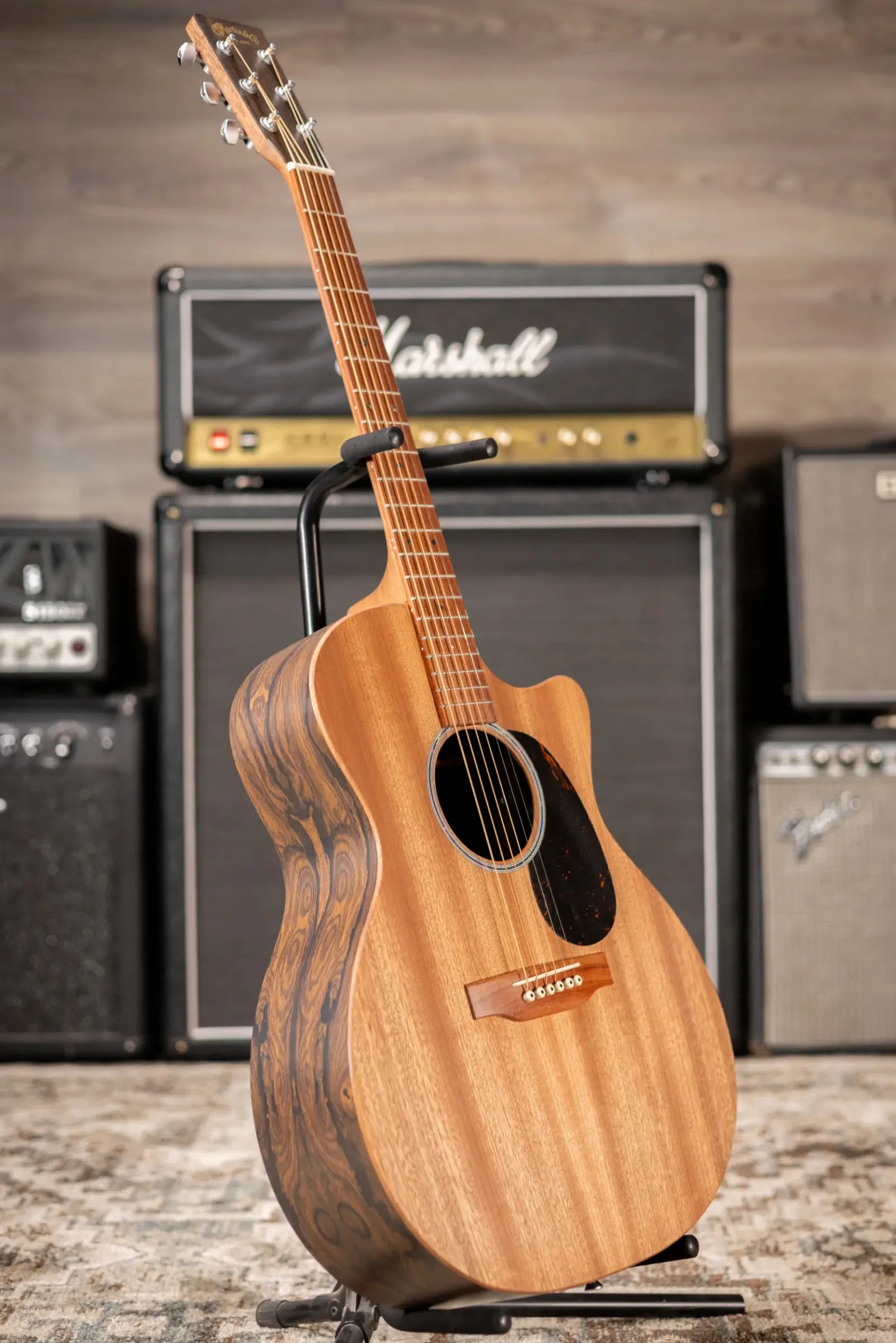 Martin GPC-X2E Ziricote Grand Performance Acoustic/Electric Guitar with Softshell Gig Bag