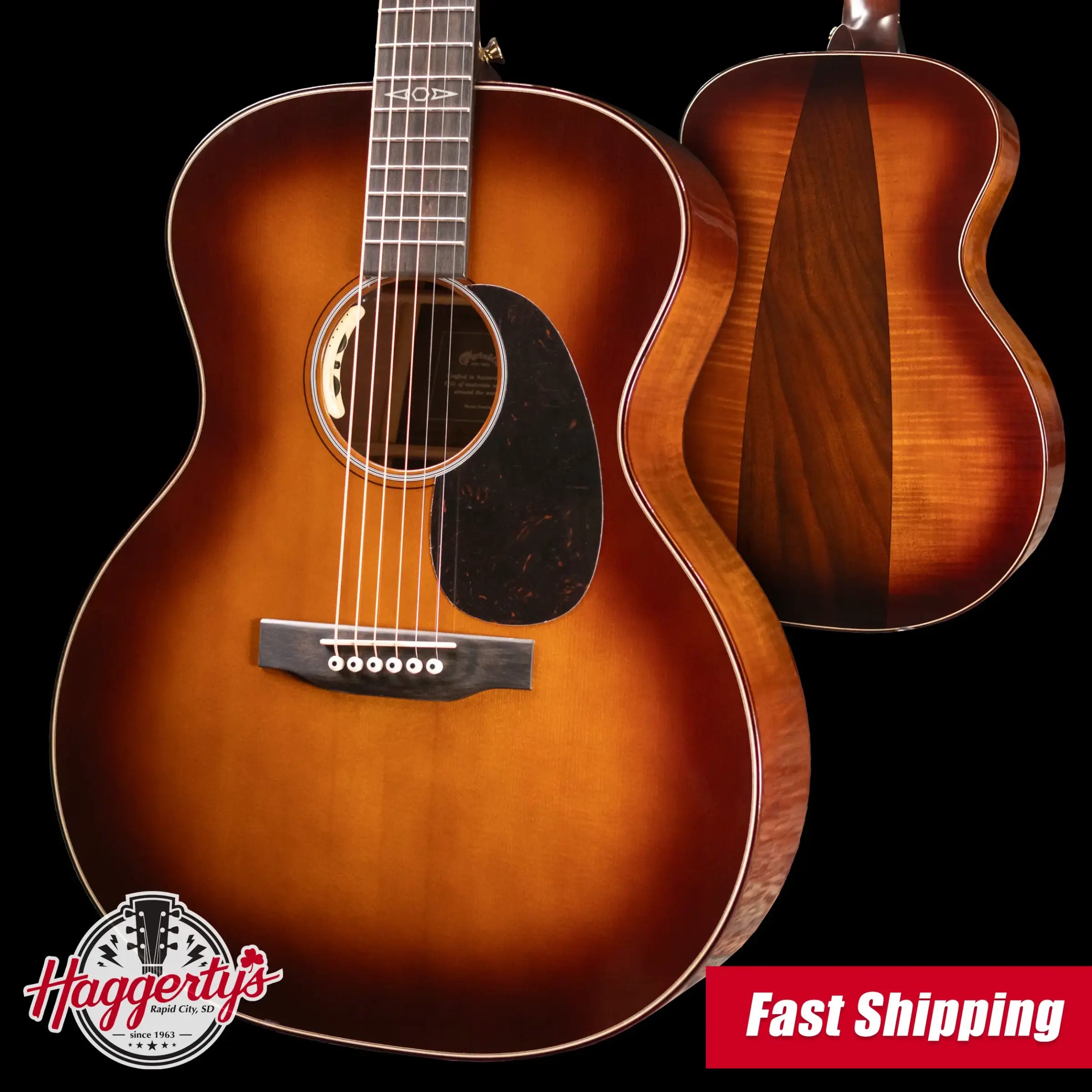 Martin GPE Inception Maple Acoustic/Electric Guitar with Hardshell Case