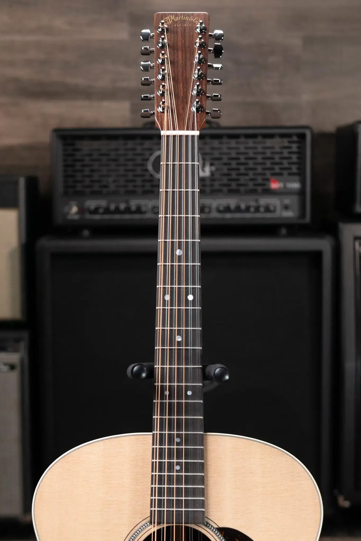Martin Grand J-16E 12-String Acoustic/Electric Guitar with Gig Bag