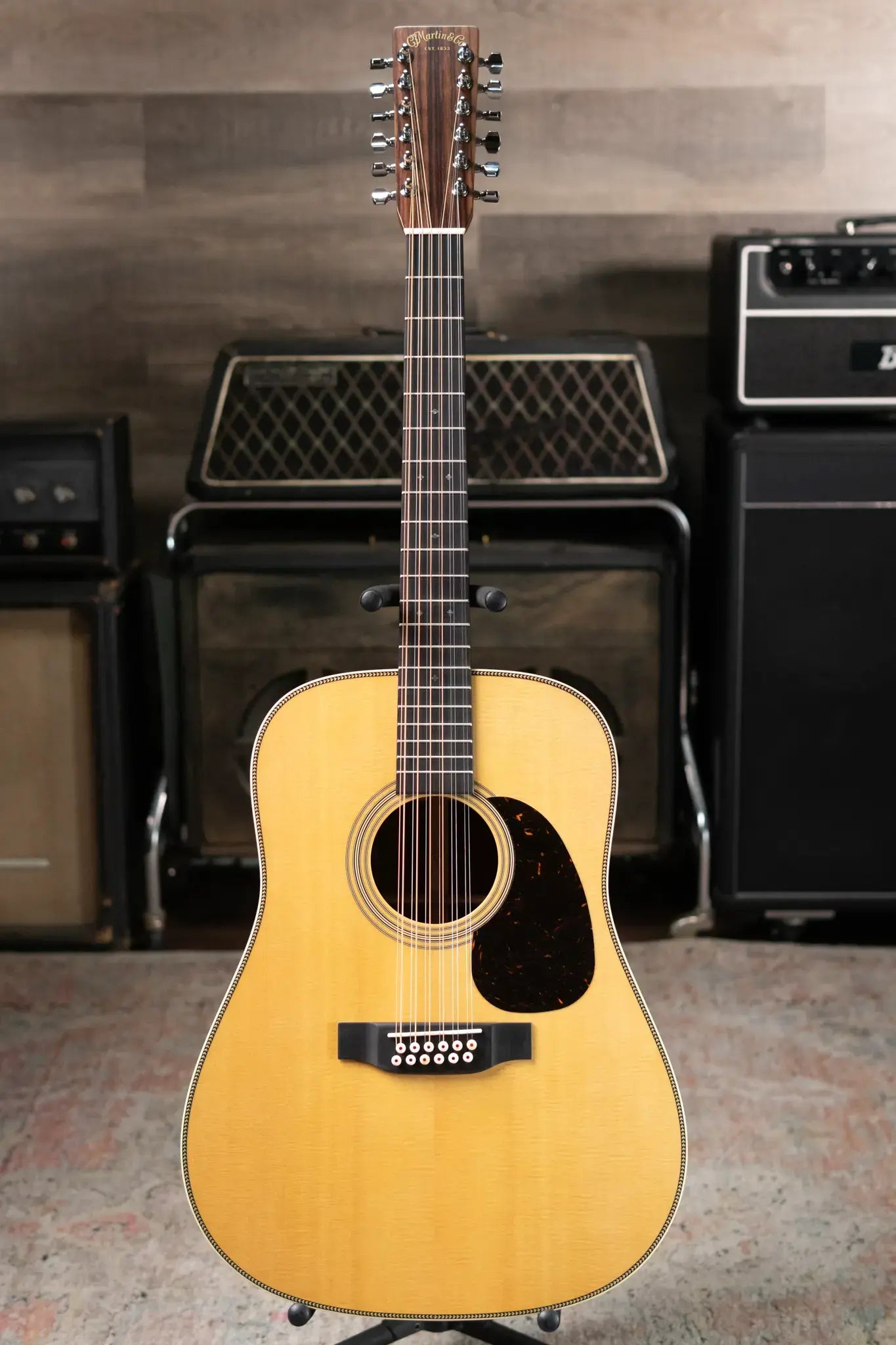 Martin HD12-28 12-String Acoustic Guitar with Hardshell Case