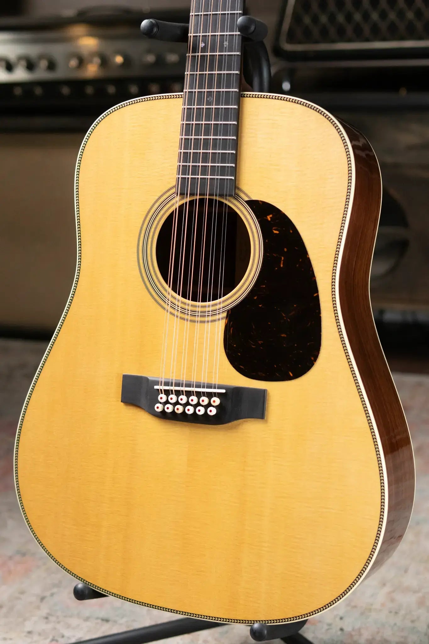 Martin HD12-28 12-String Acoustic Guitar with Hardshell Case