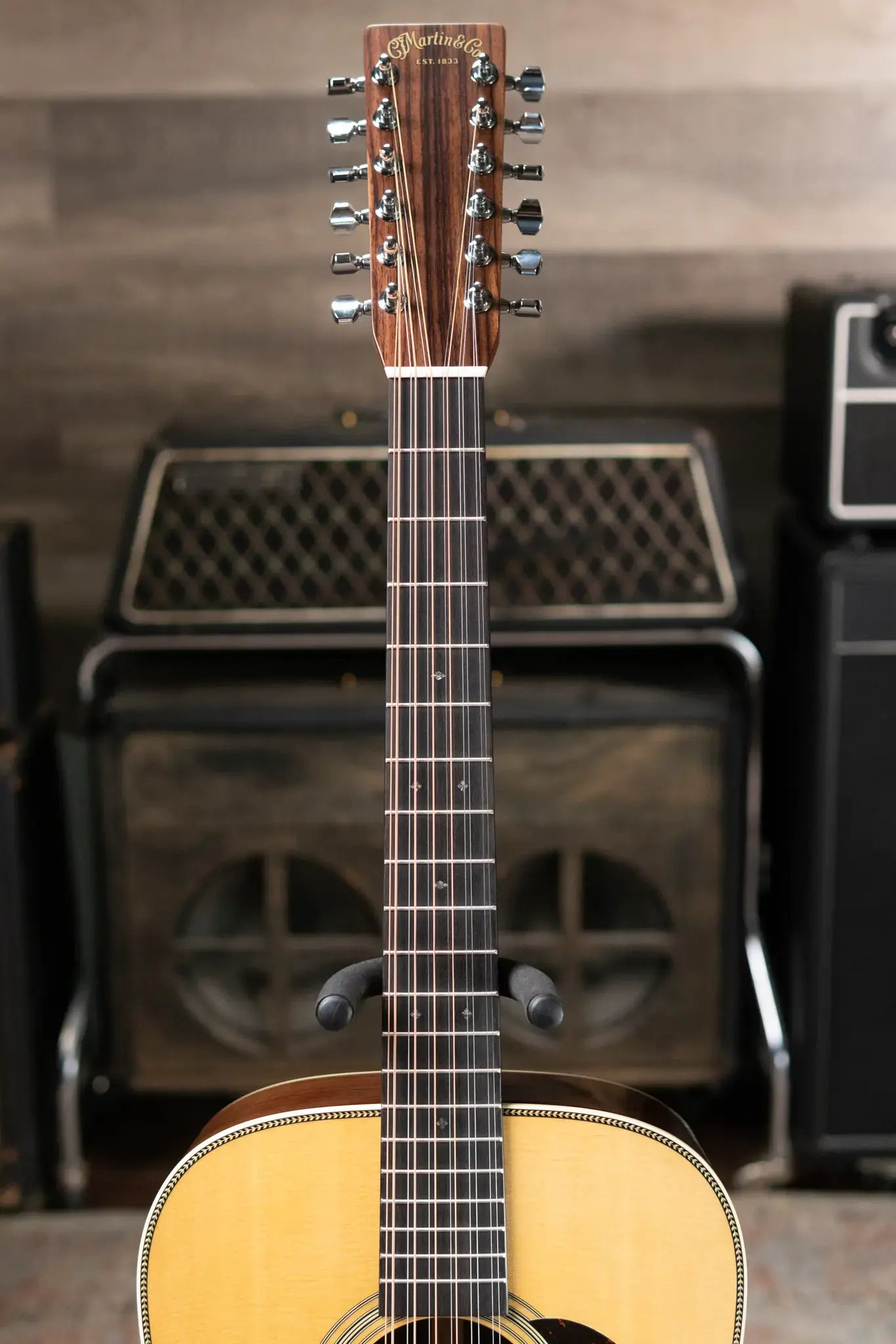 Martin HD12-28 12-String Acoustic Guitar with Hardshell Case