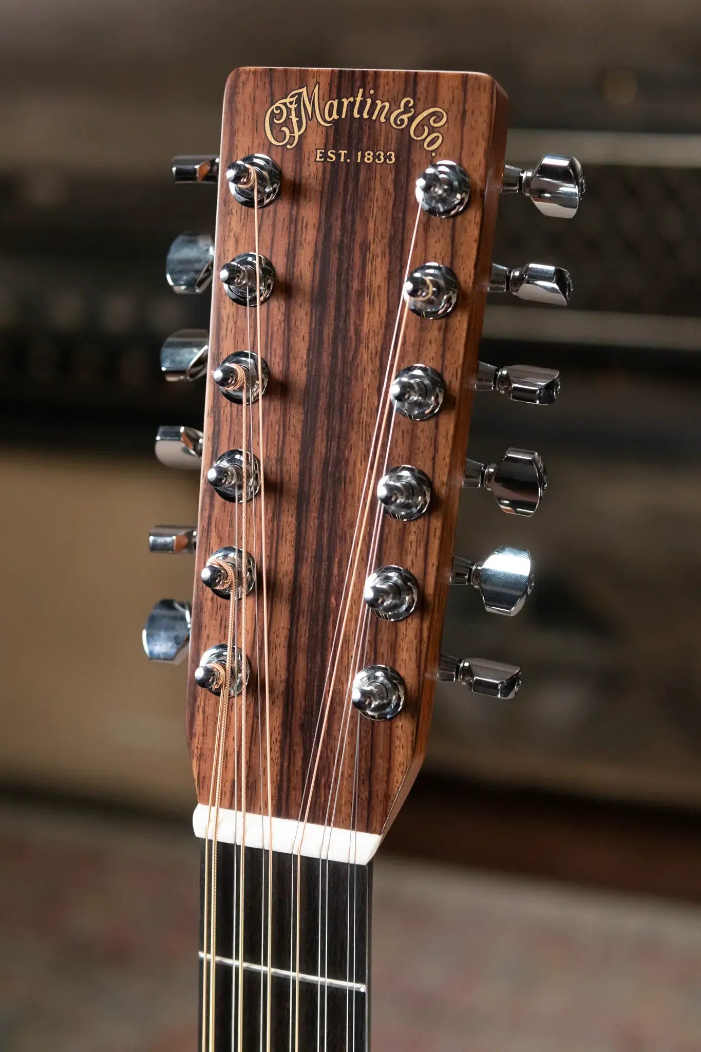 Martin HD12-28 12-String Acoustic Guitar with Hardshell Case