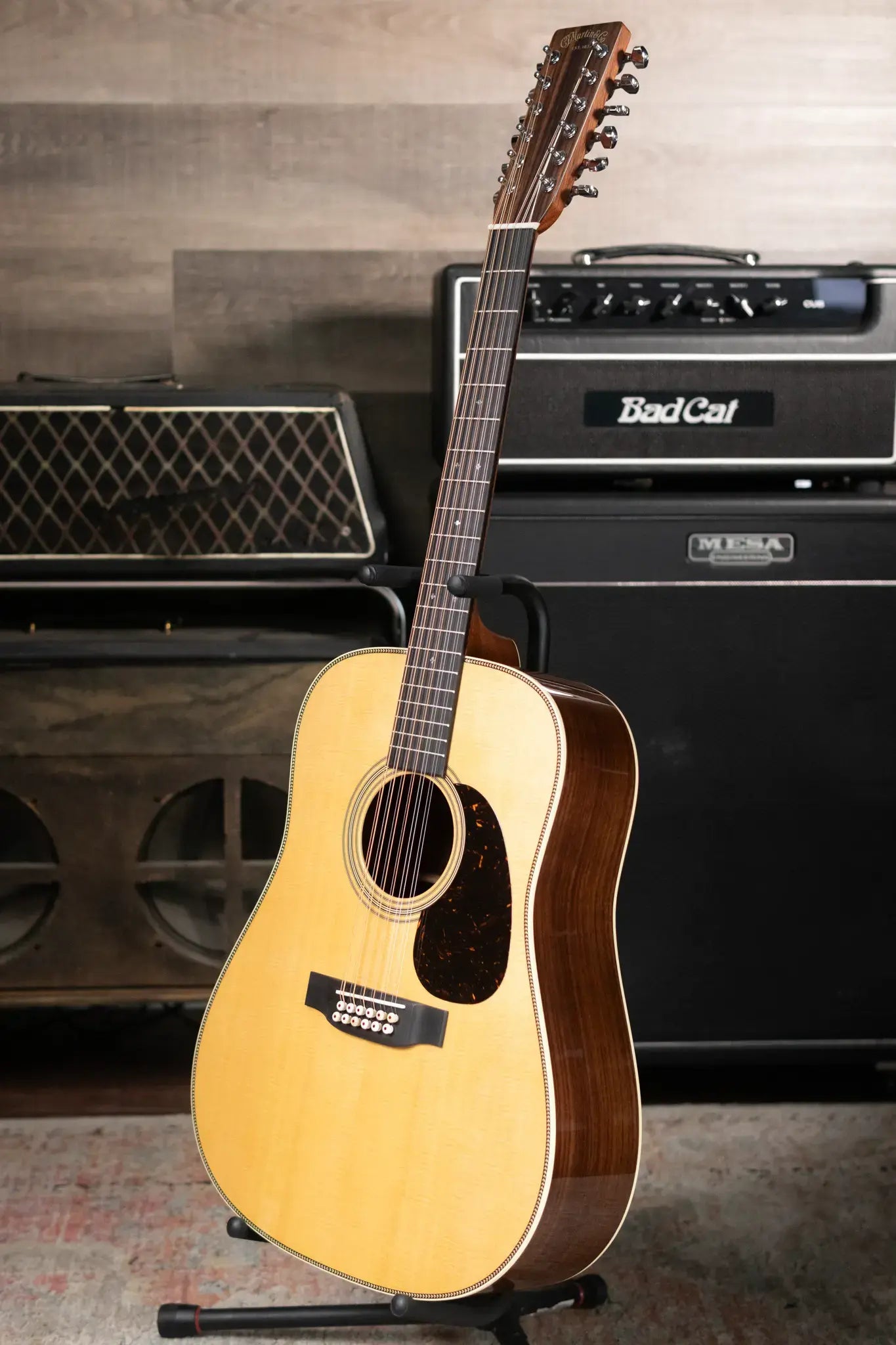 Martin HD12-28 12-String Acoustic Guitar with Hardshell Case