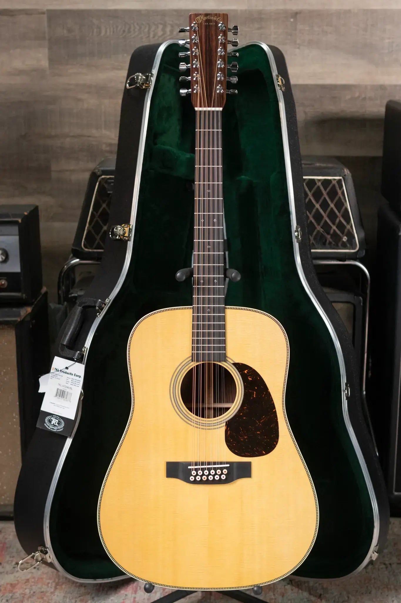 Martin HD12-28 12-String Acoustic Guitar with Hardshell Case