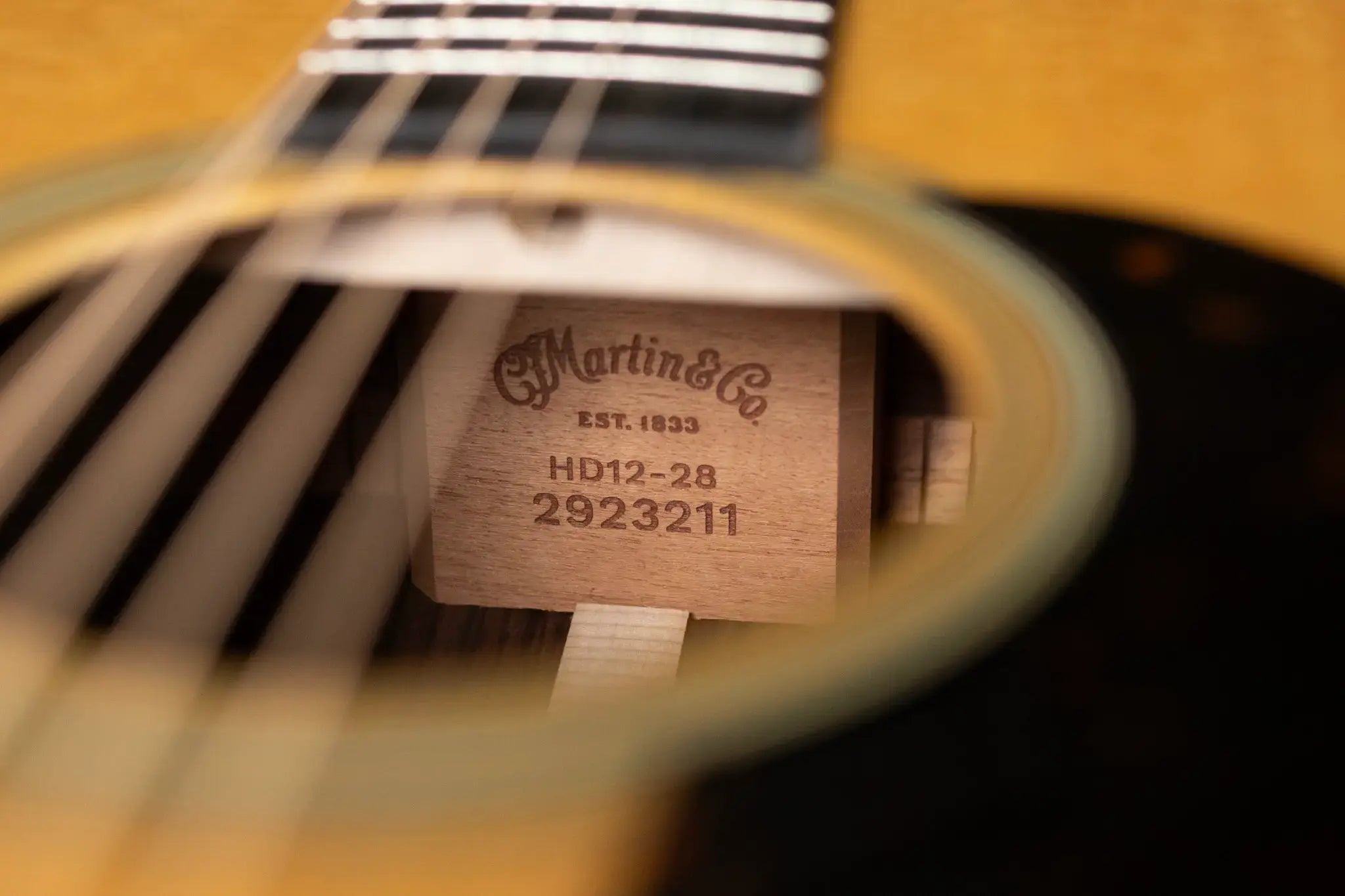 Martin HD12-28 12-String Acoustic Guitar with Hardshell Case