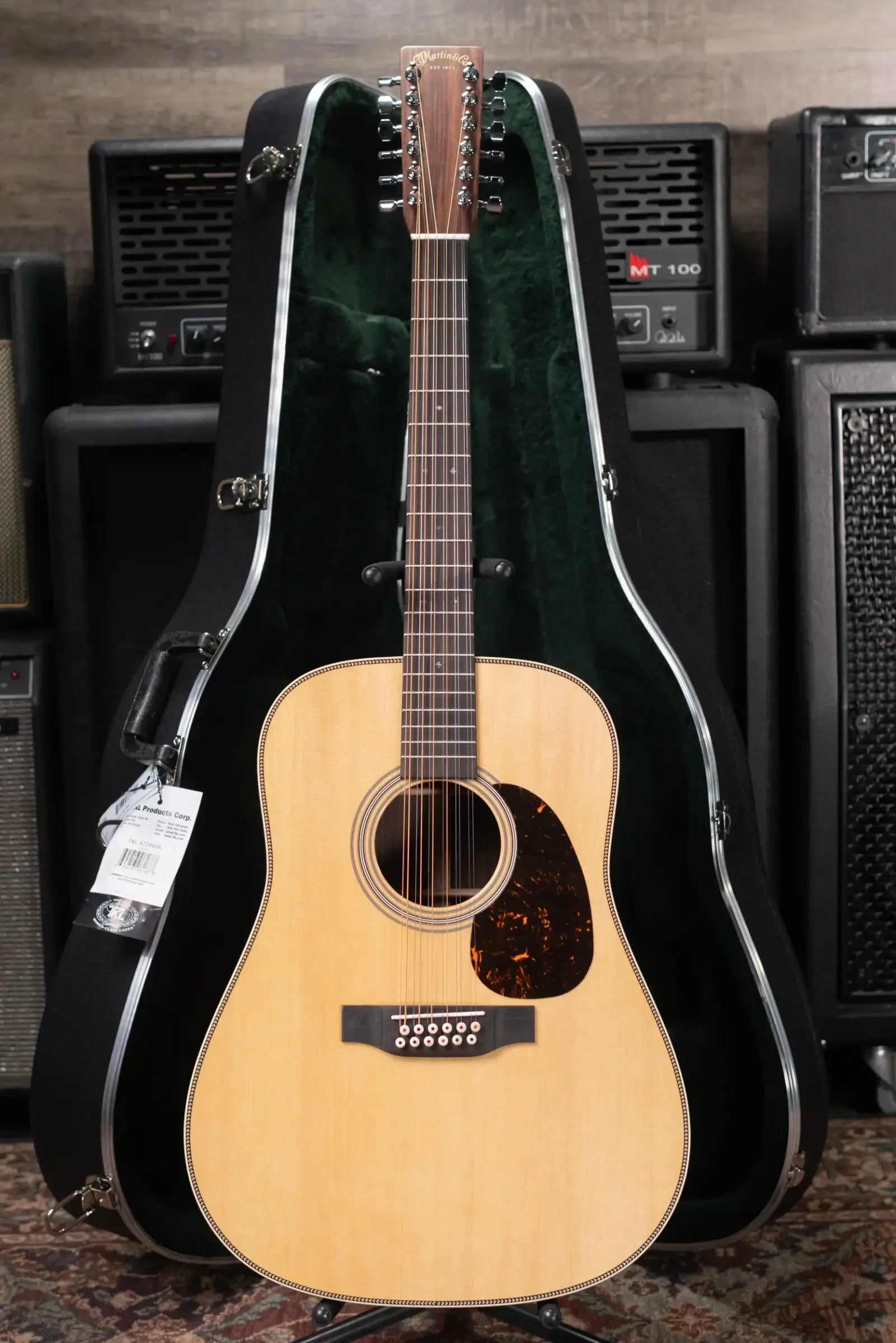 Martin HD12-28 12-String Dreadnought Acoustic Guitar with Hardshell Case