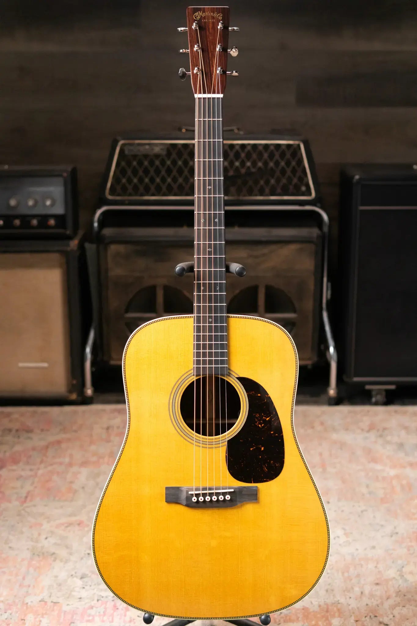 Martin HD-28E Dreadnought Acoustic/Electric Guitar with Hardshell Case