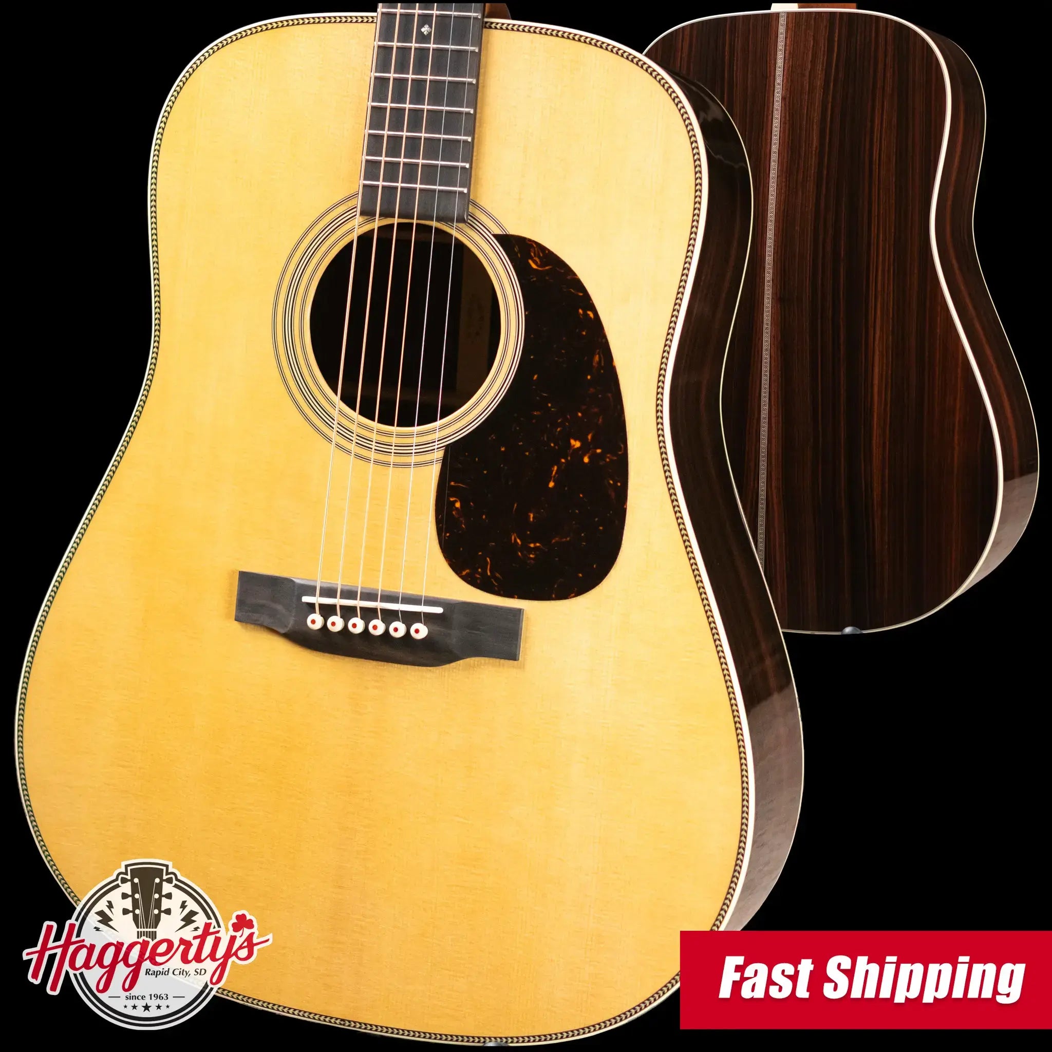 Martin HD-28 Dreadnought Acoustic Guitar with Hardshell Case
