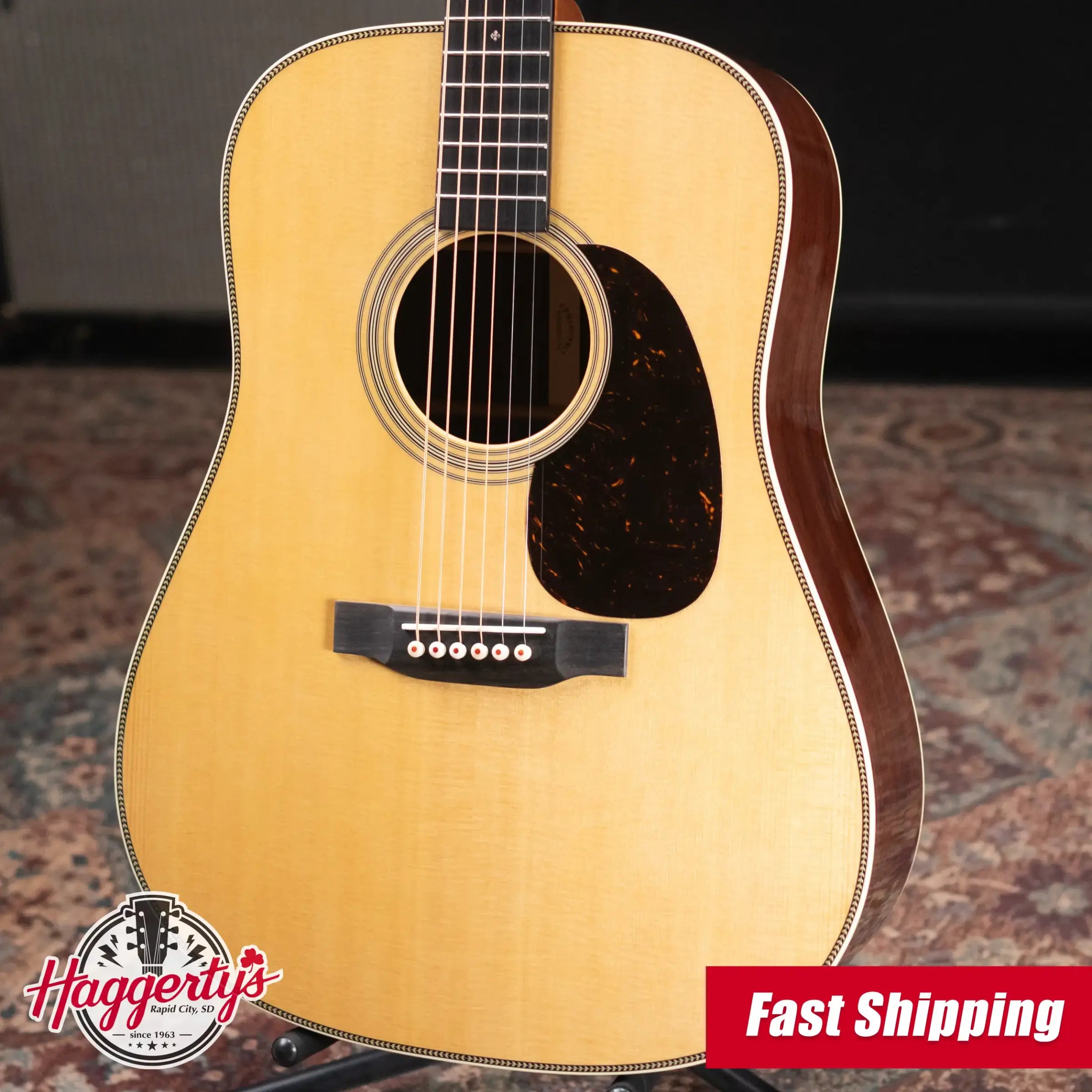 Martin HD-28 Dreadnought Acoustic Guitar with Hardshell Case