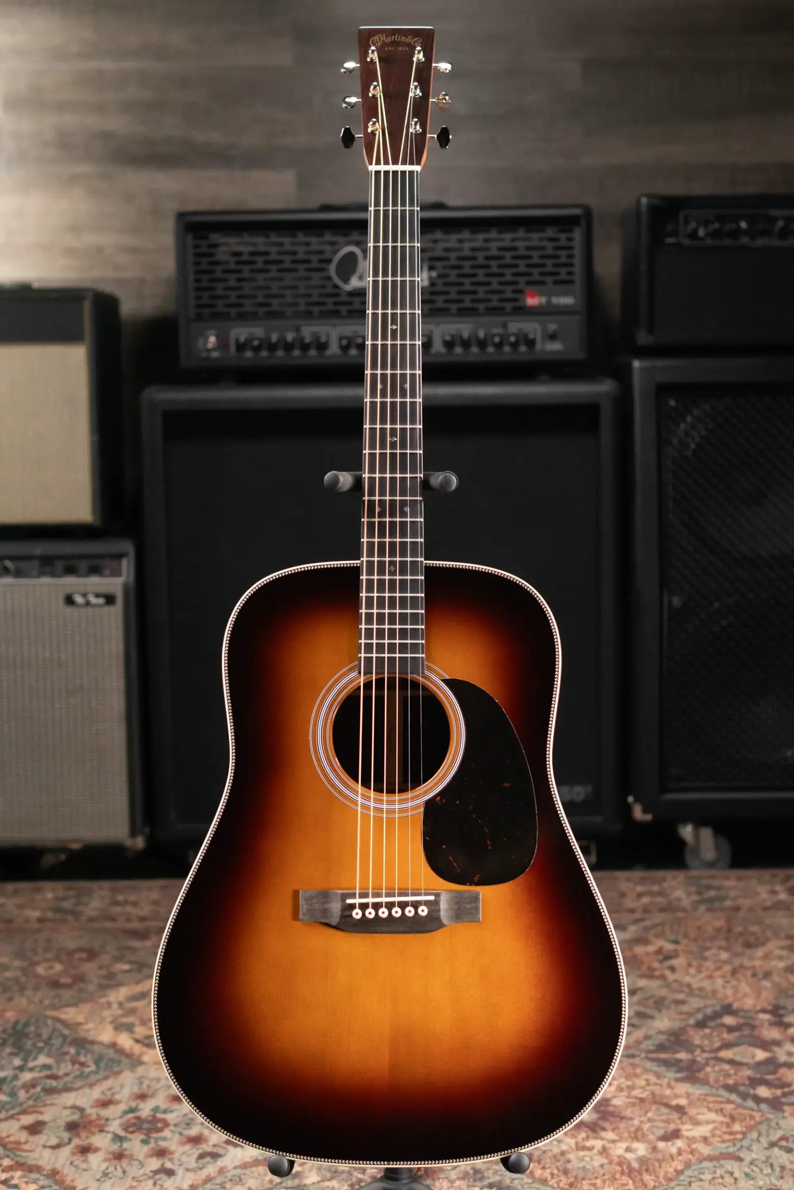 Martin HD-28 Standard Series Acoustic Guitar - 1935 Sunburst with Hardshell Case