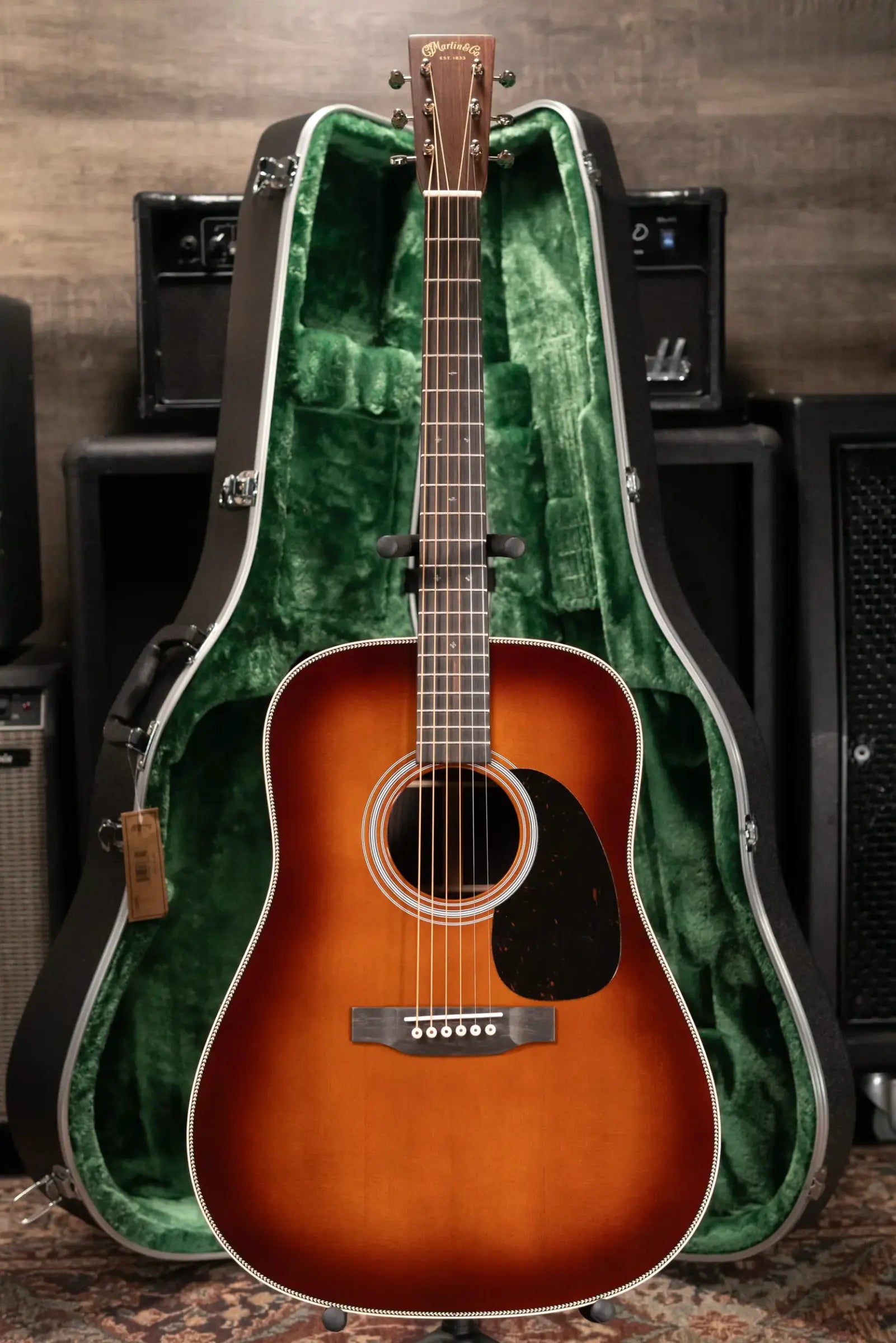 Martin HD-28 Standard Series Dreadnought Acoustic Guitar - 1933 Ambertone with Hardshell Case