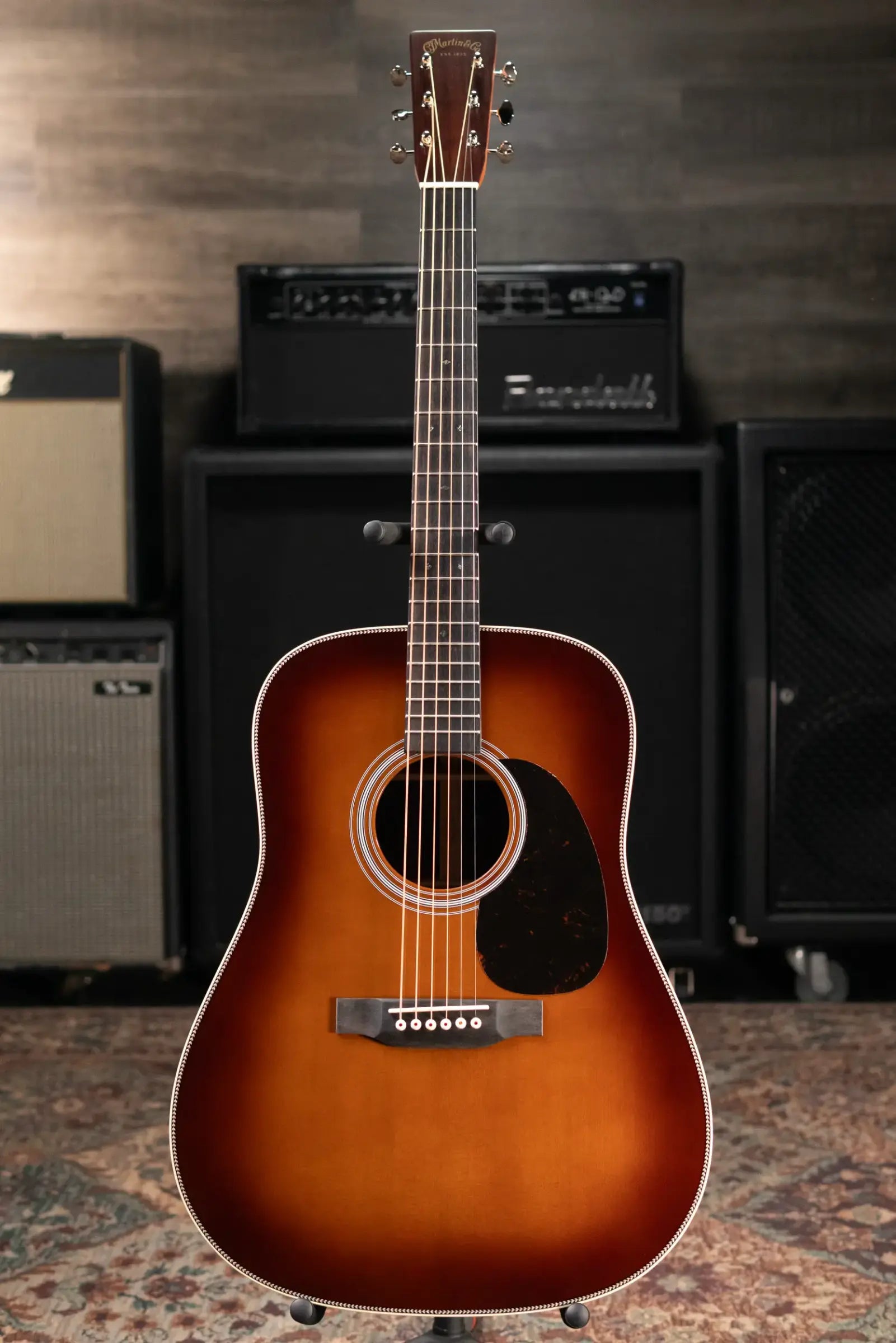 Martin HD-28 Standard Series Dreadnought Acoustic Guitar - 1933 Ambertone with Hardshell Case