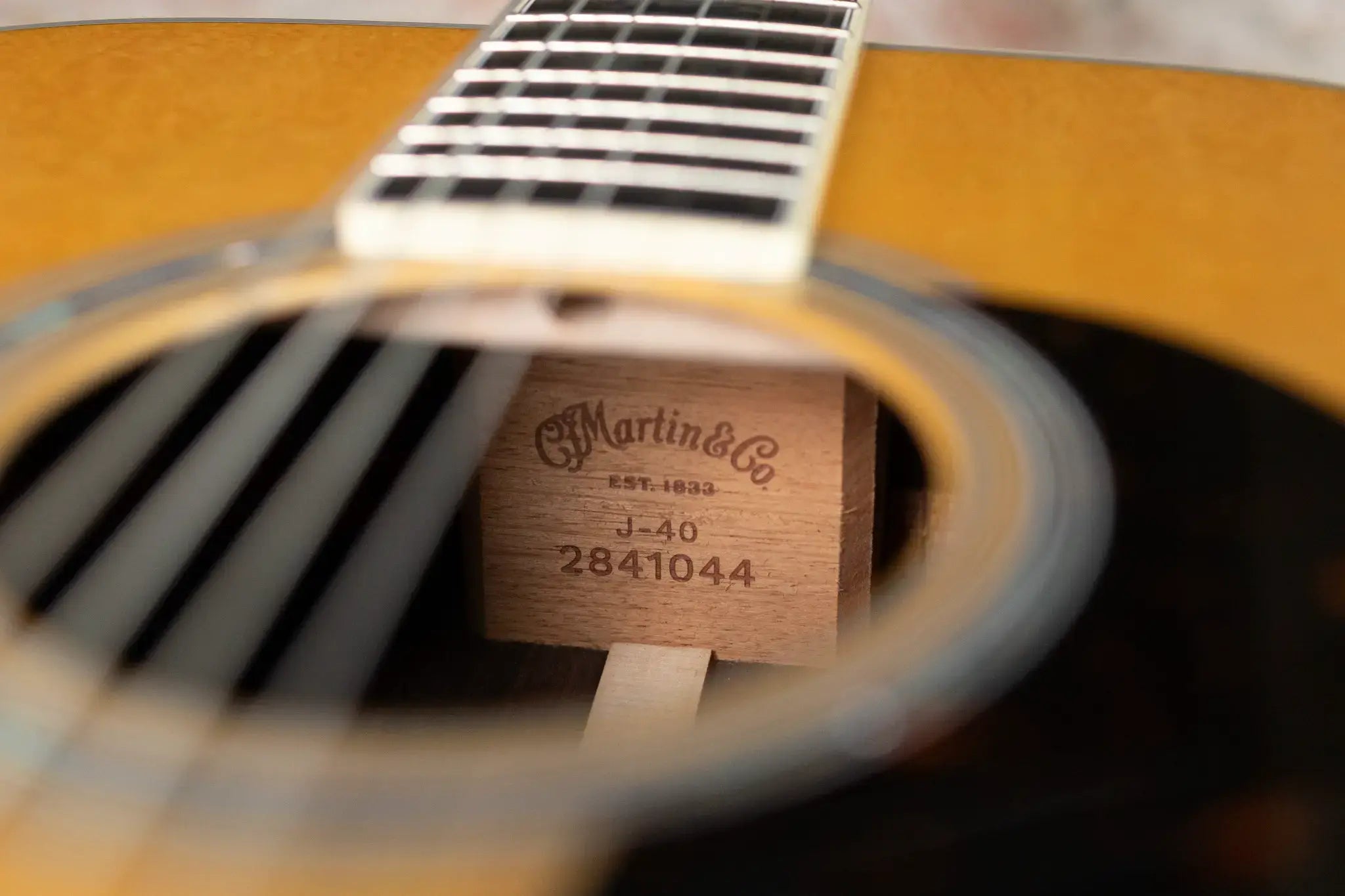 Martin J-40 Acoustic Guitar with Hardshell Case