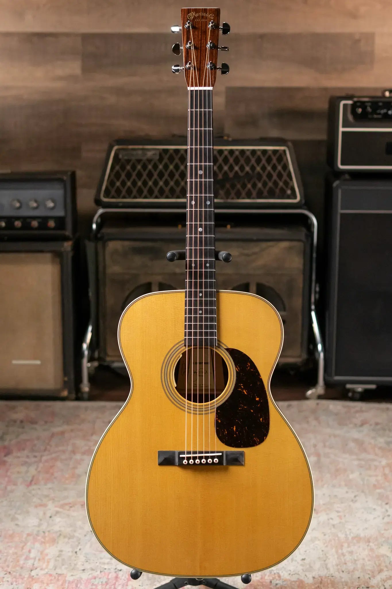 Martin Johnny Marr Signature M-6 Acoustic/Electric Guitar with Hardshell Case