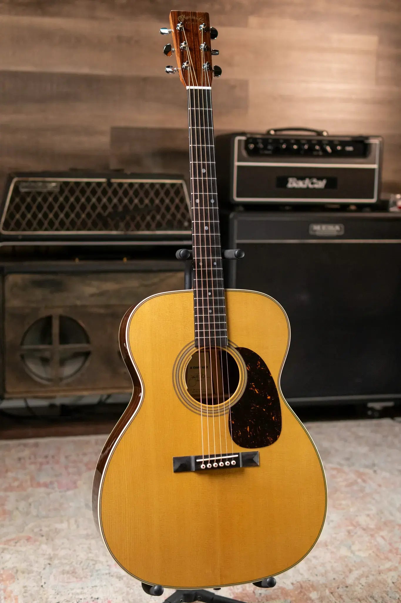 Martin Johnny Marr Signature M-6 Acoustic/Electric Guitar with Hardshell Case