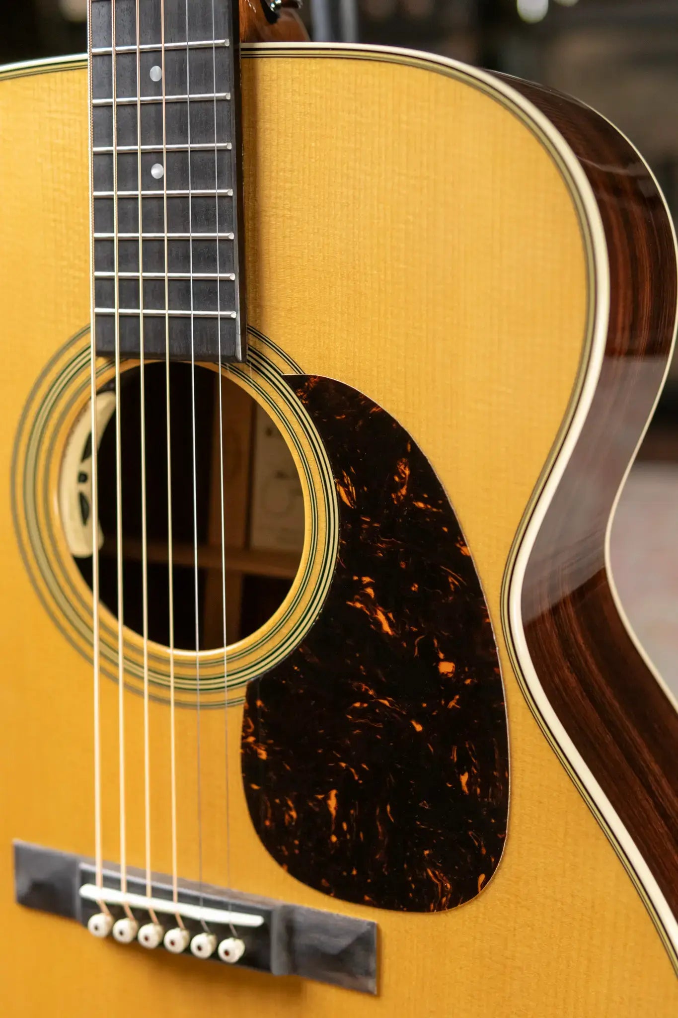 Martin Johnny Marr Signature M-6 Acoustic/Electric Guitar with Hardshell Case