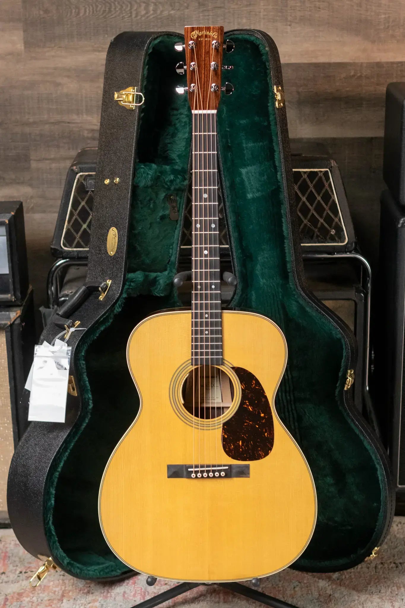 Martin Johnny Marr Signature M-6 Acoustic/Electric Guitar with Hardshell Case