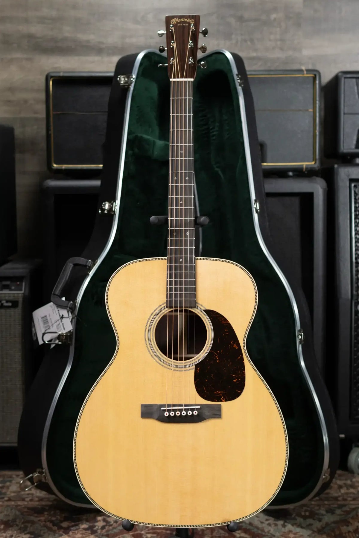 Martin M-28 Standard Series Acoustic Guitar - Natural with Hardshell Case