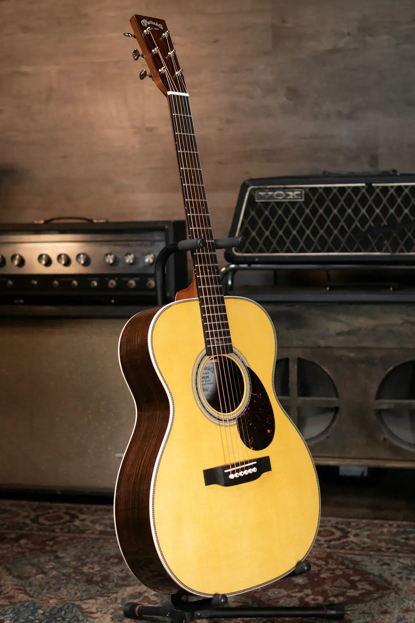 Martin OMJM John Mayer Signature Acoustic/Electric with Hardshell Case