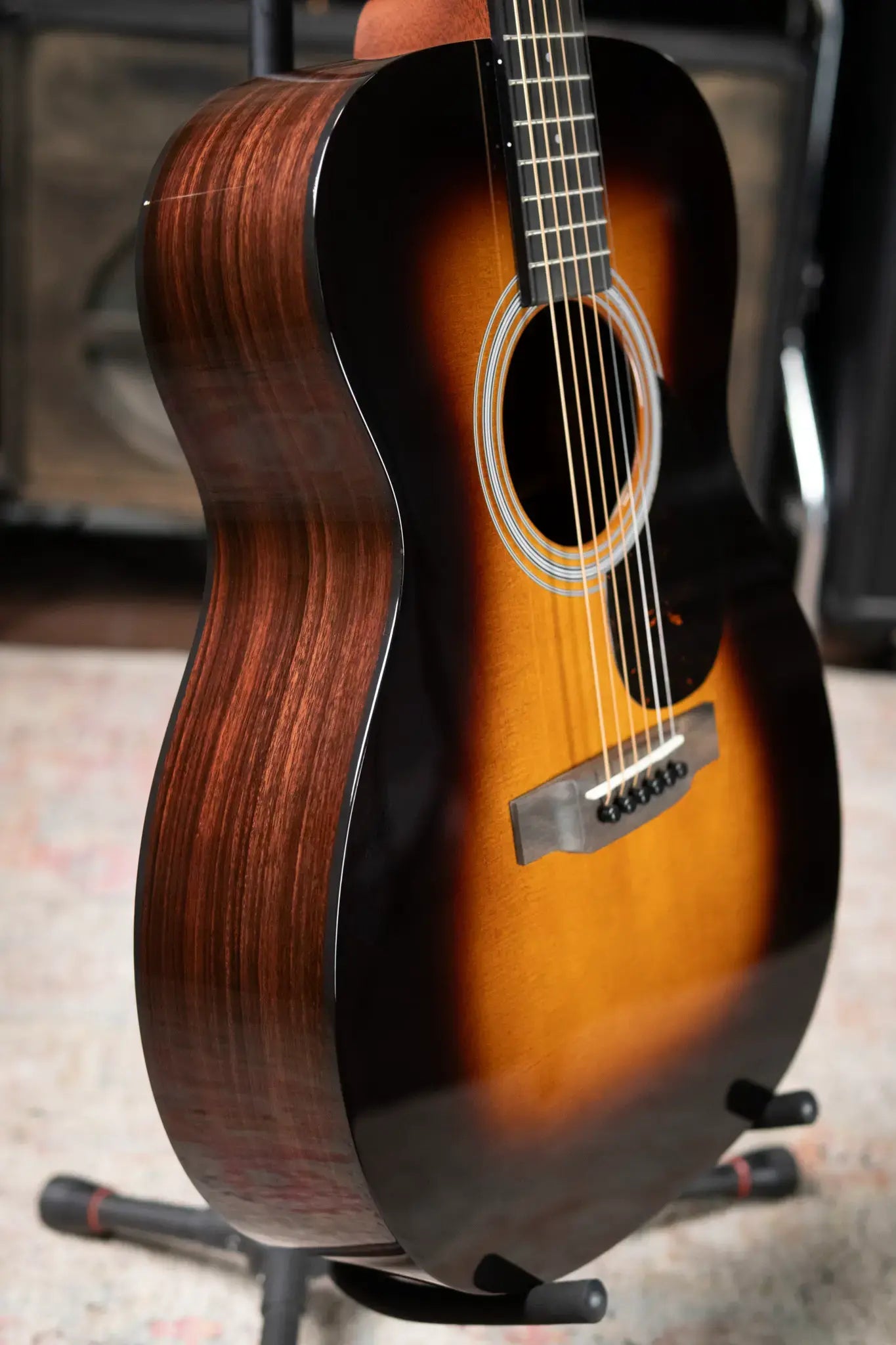 Martin OM-21 1935 Acoustic Guitar - Sunburst with Hardshell Case