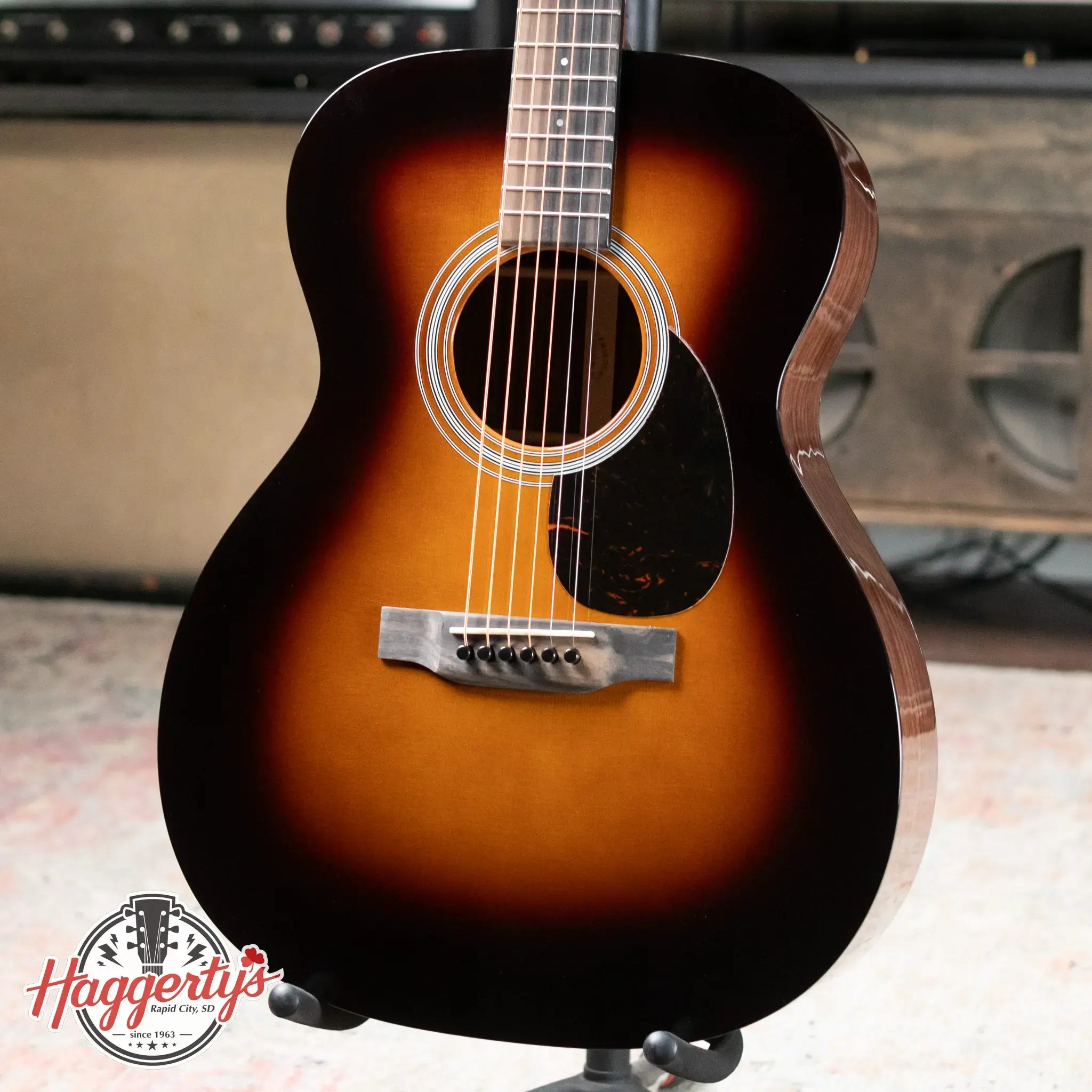 Martin OM-21 1935 Acoustic - Sunburst with Hardshell Case
