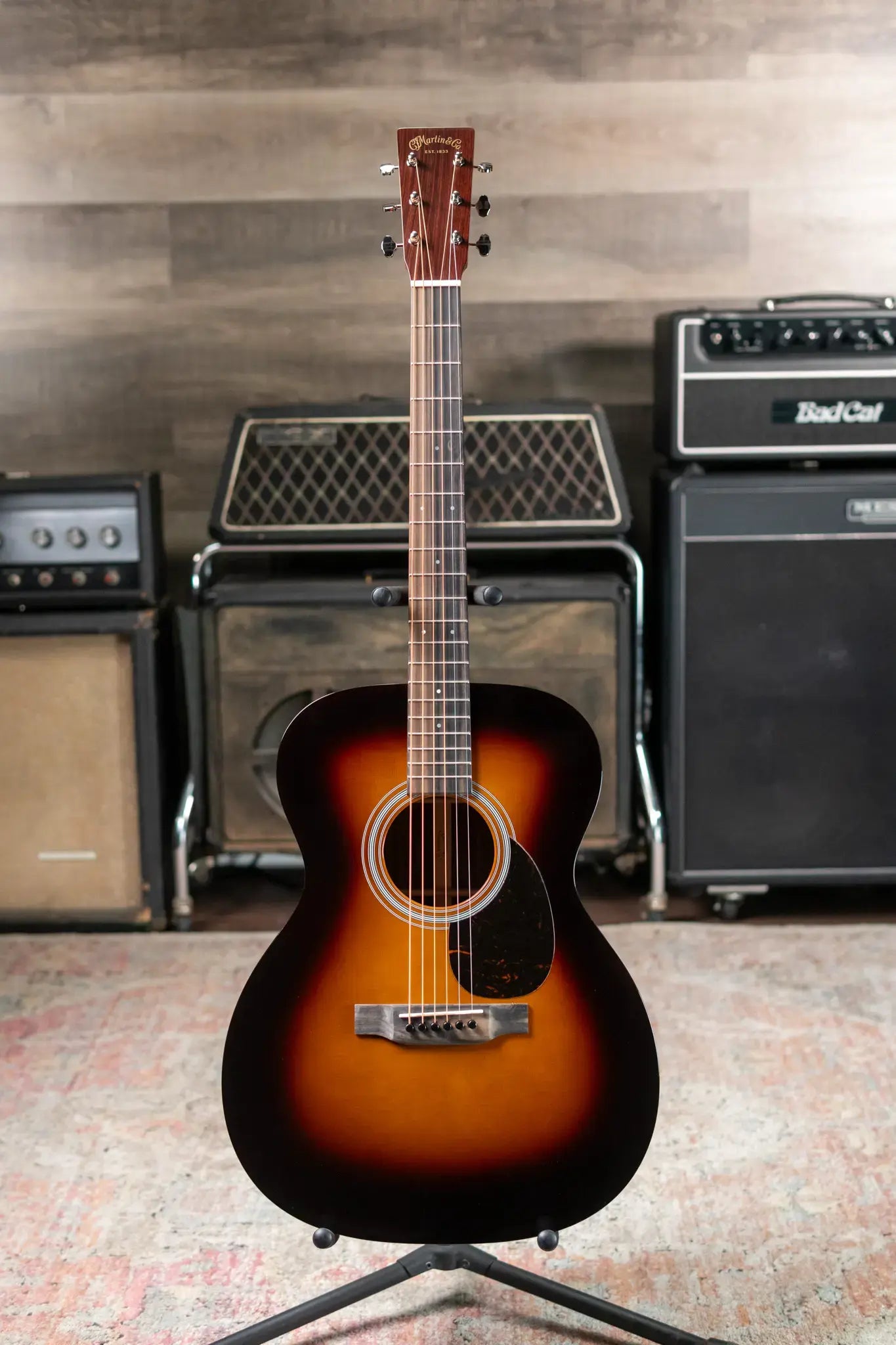 Martin OM-21 1935 Acoustic - Sunburst with Hardshell Case