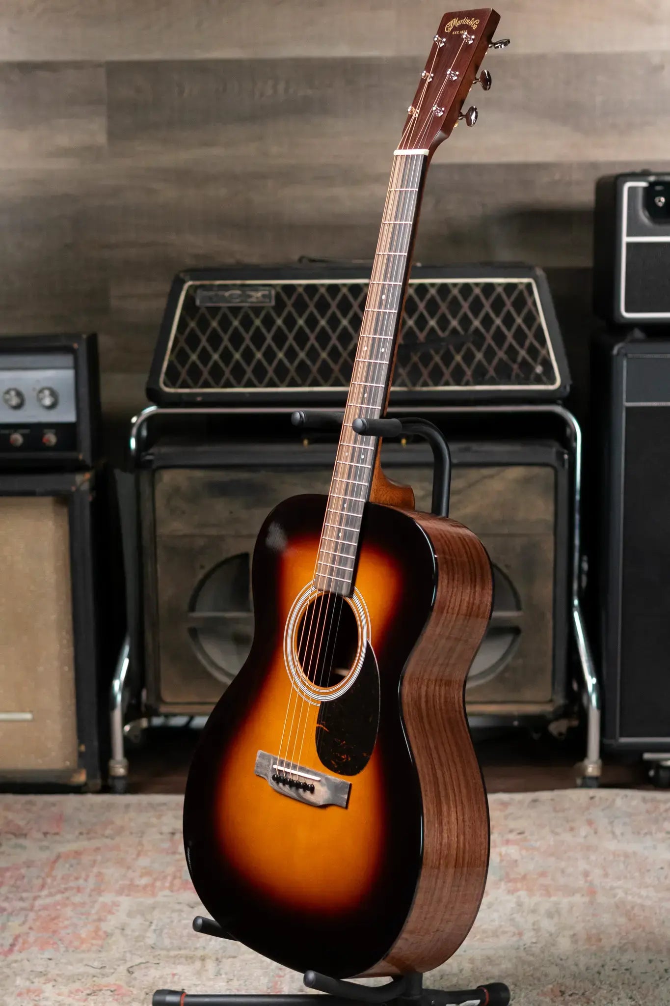 Martin OM-21 1935 Acoustic - Sunburst with Hardshell Case