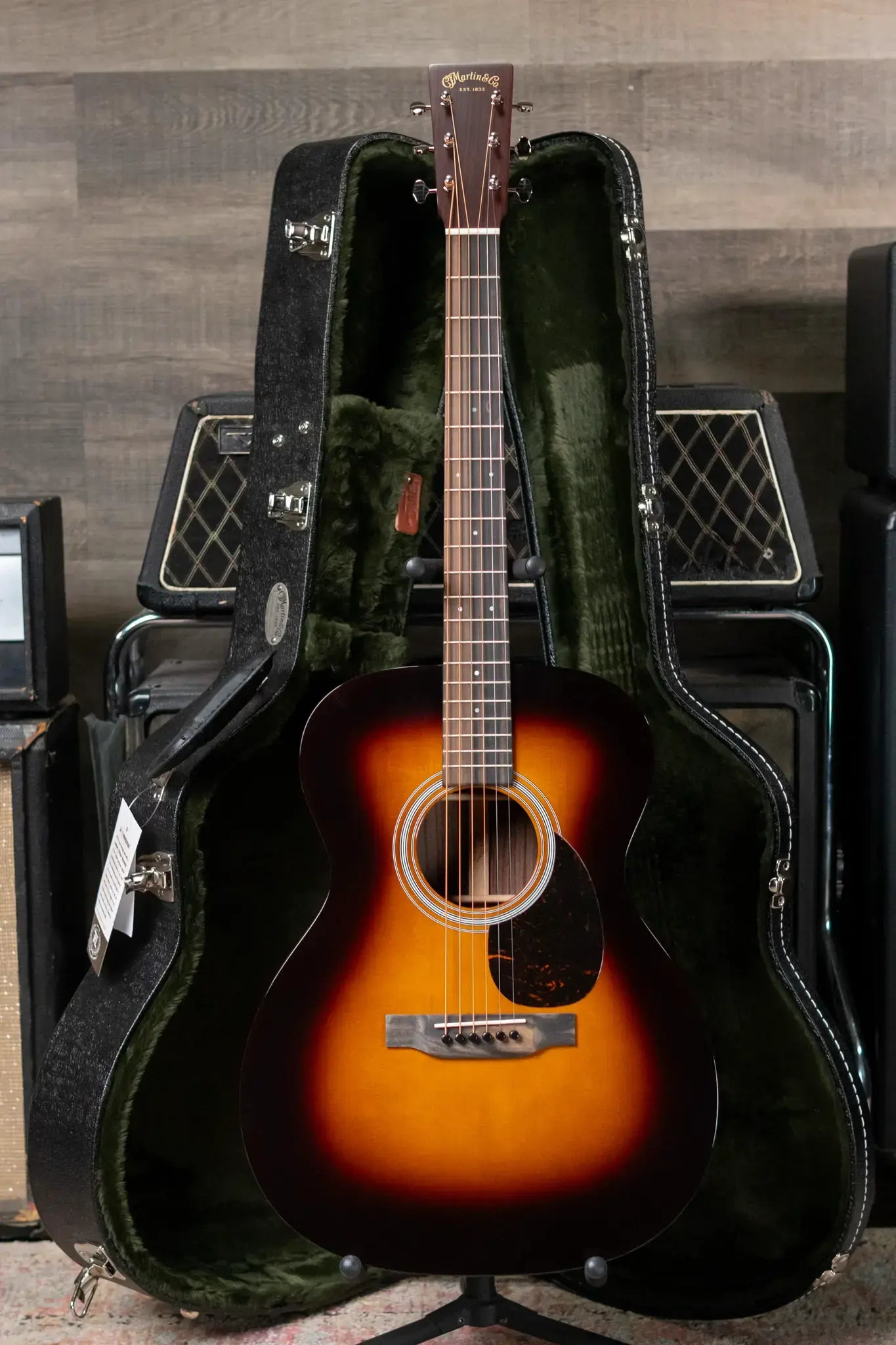 Martin OM-21 1935 Acoustic - Sunburst with Hardshell Case