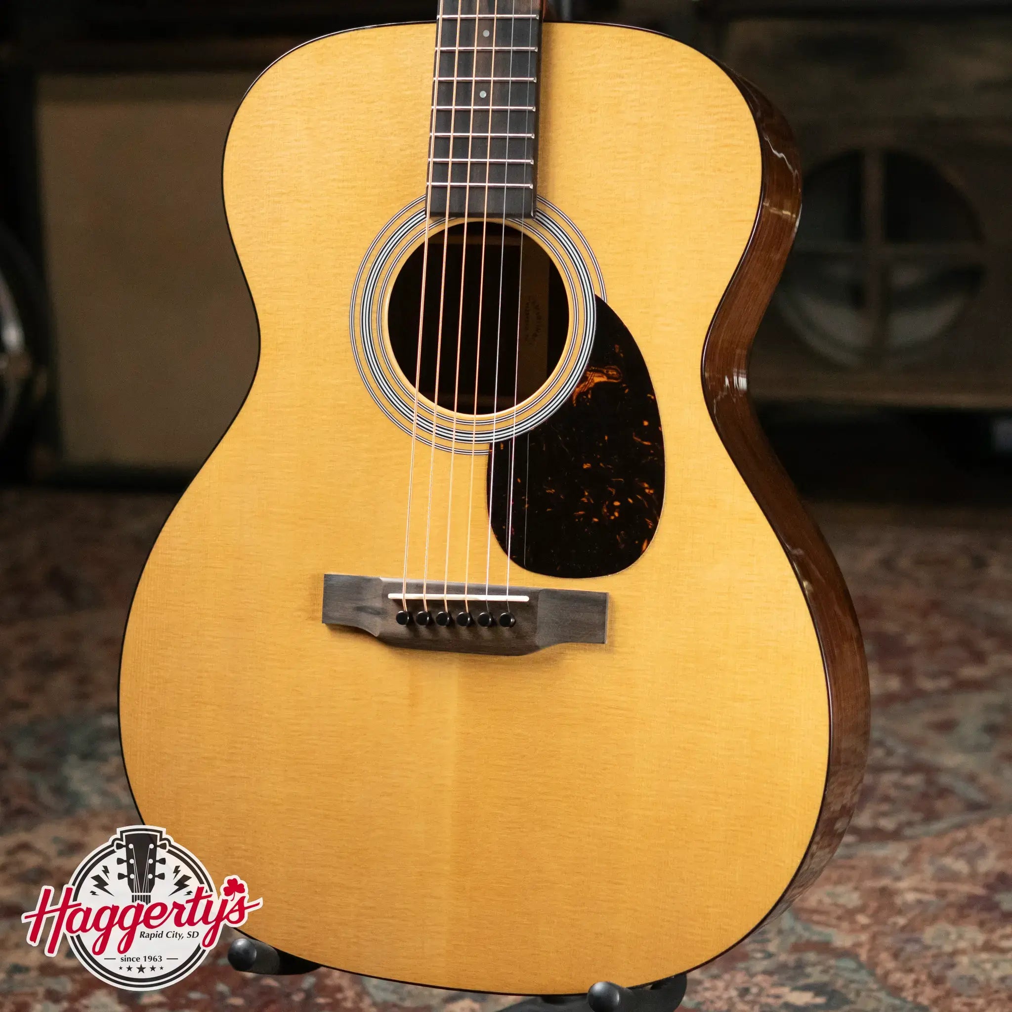 Martin OM-21 Acoustic Guitar with Hardshell Case